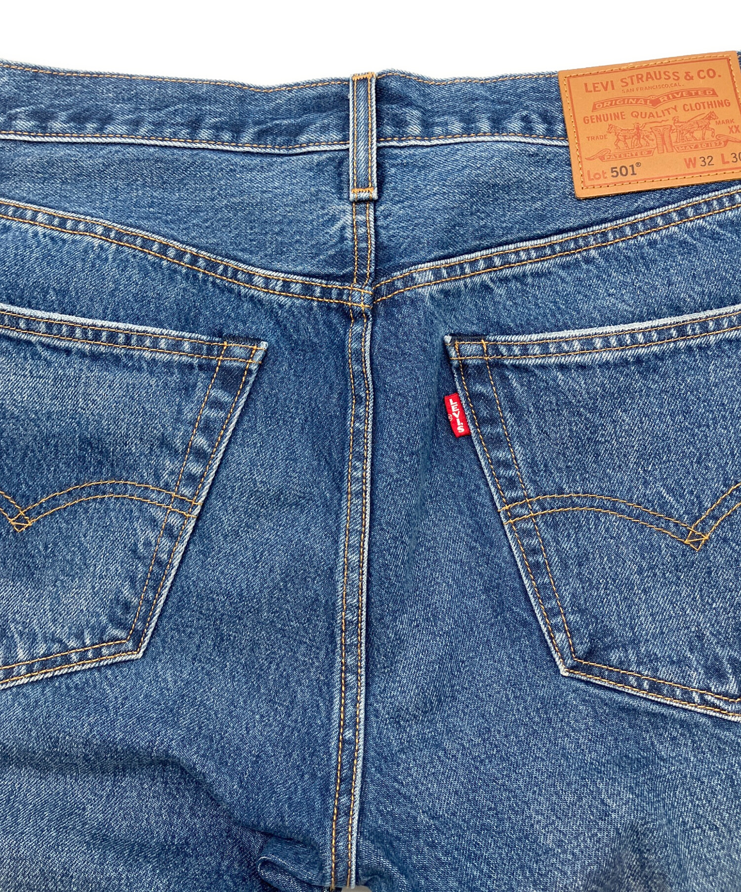 中古・古着通販】LEVI'S (リーバイス) 501セルビッチデニムパンツ