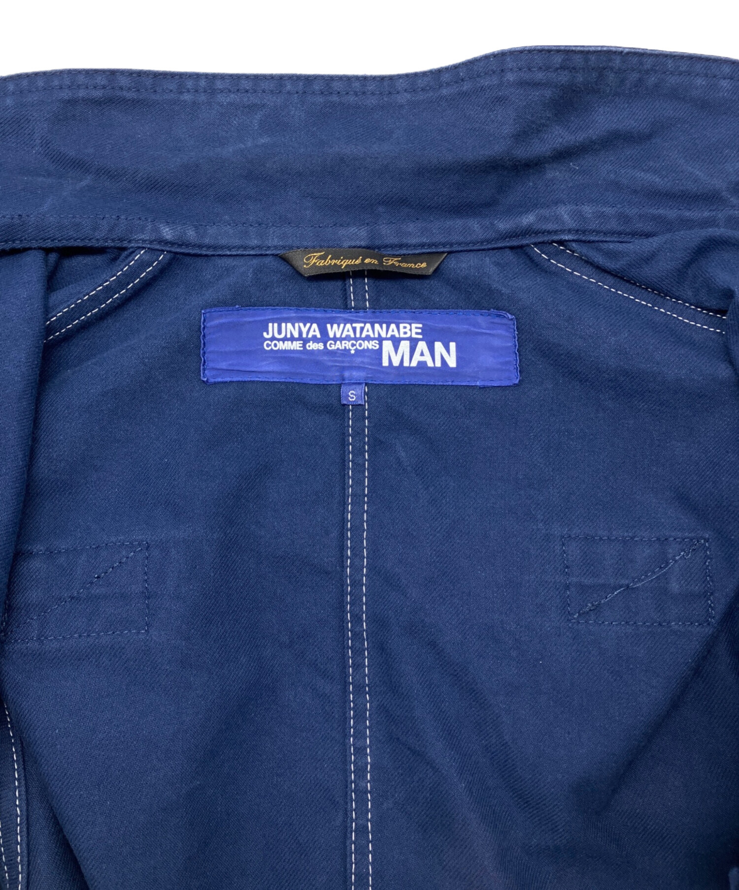 【最終値下】ジュンヤワタナベ×エルヴィエ・プロダクションズカバーオール 中古・古着通販】JUNYA WATANABE MAN (ジュンヤワタナベマン