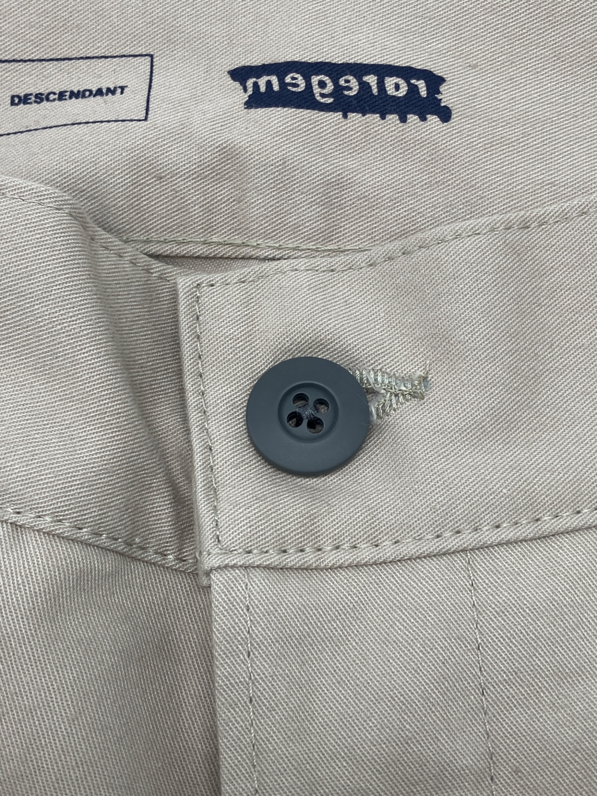 中古・古着通販】DESCENDANT (ディセンダント) WORK TROUSERS UNSAIORI