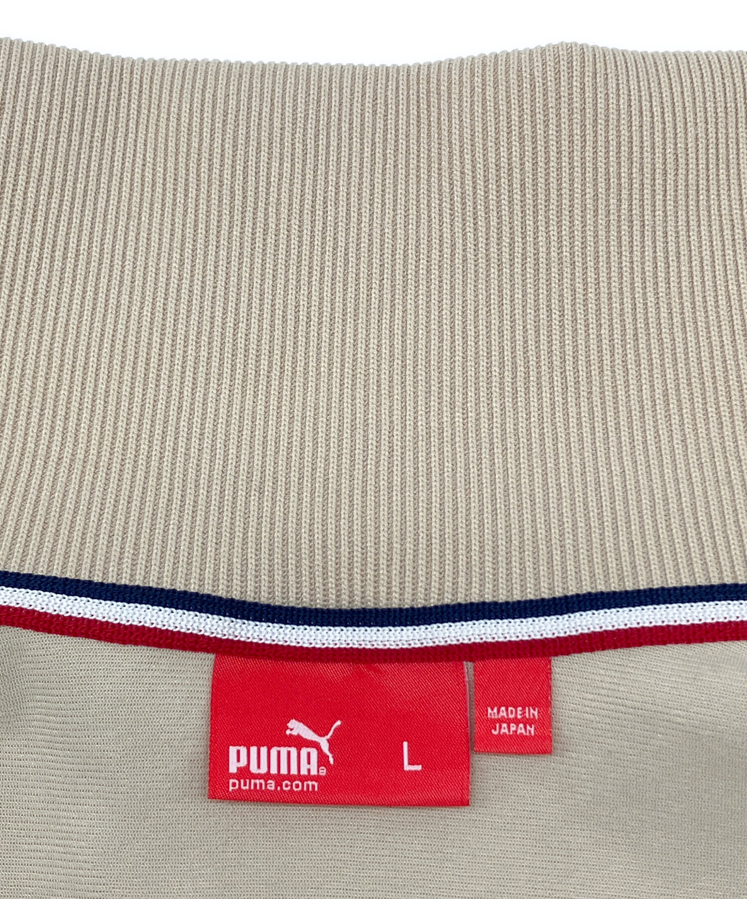 中古・古着通販】PUMA (プーマ) トラックジャケット Y2K ベージュ