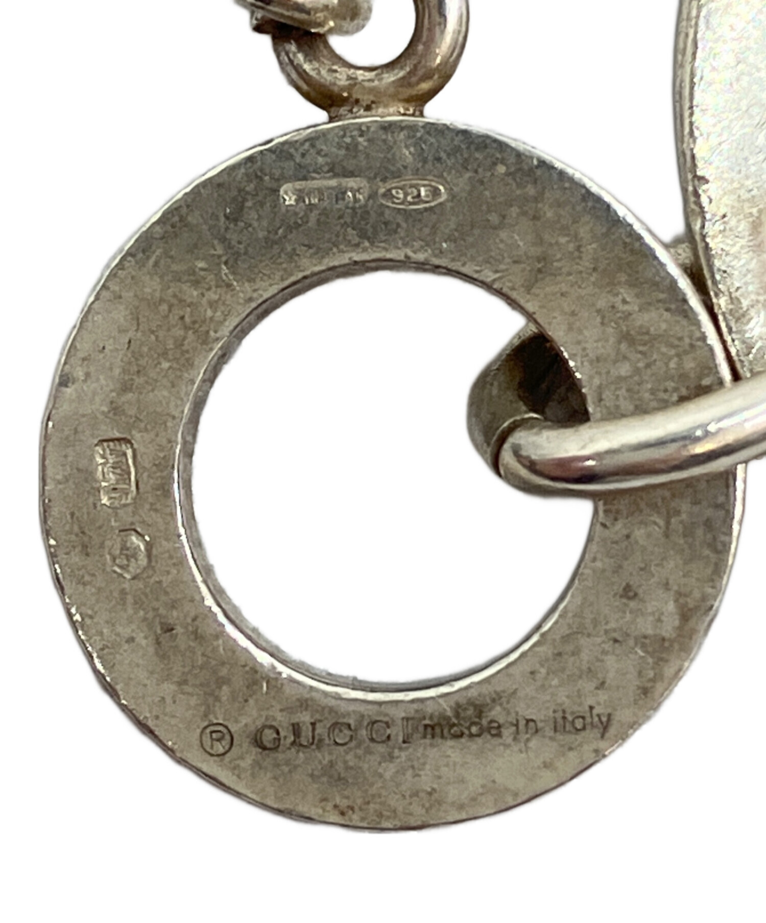中古・古着通販】GUCCI (グッチ) ドッグタグボールチェーンネックレス