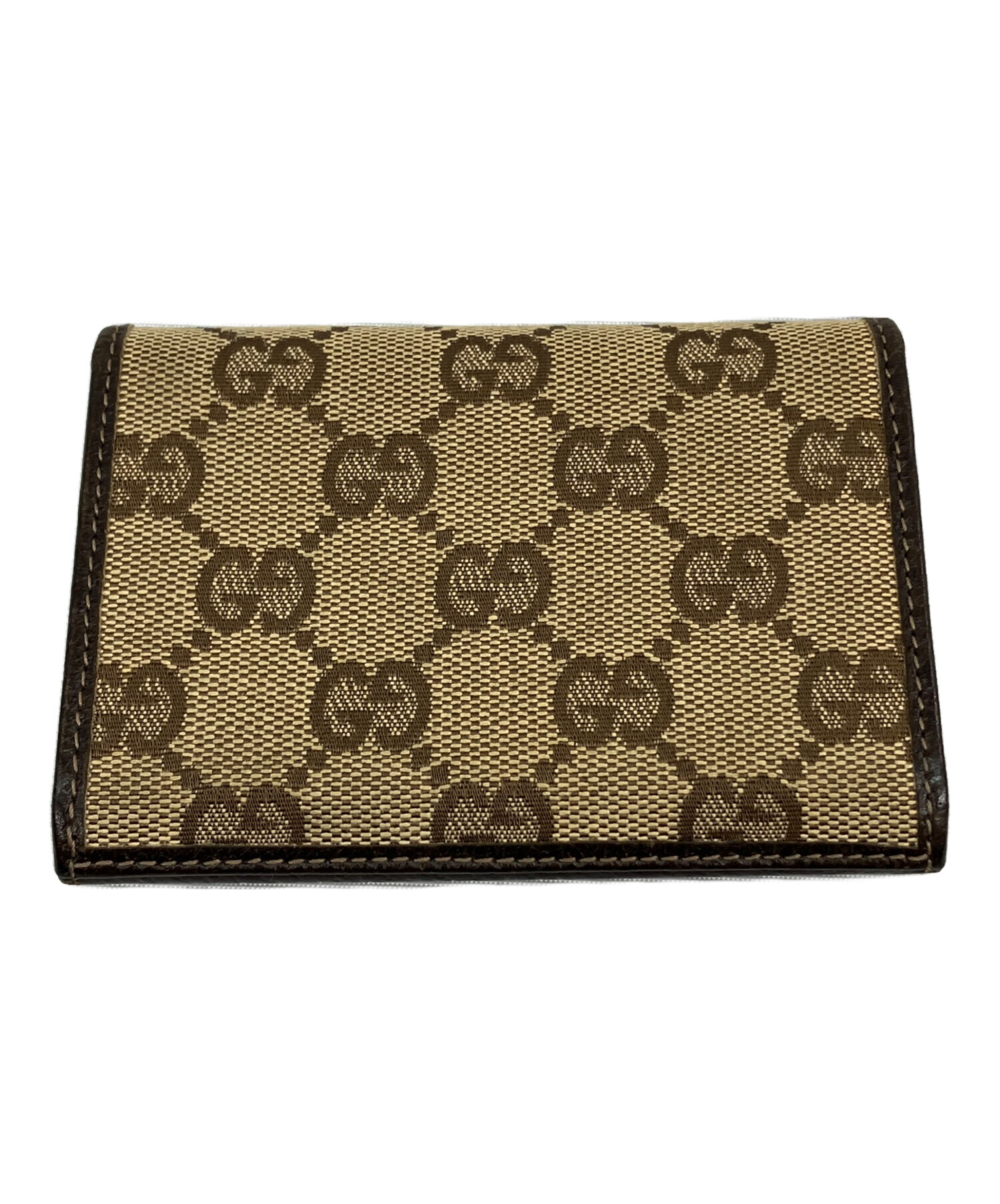 中古・古着通販】GUCCI (グッチ) 名刺入れ ブラウン｜ブランド・古着