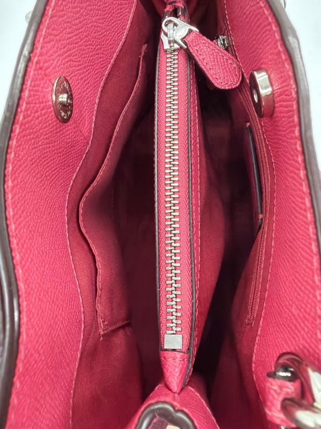 中古・古着通販】COACH (コーチ) 2WAYショルダーバッグ ショッキング