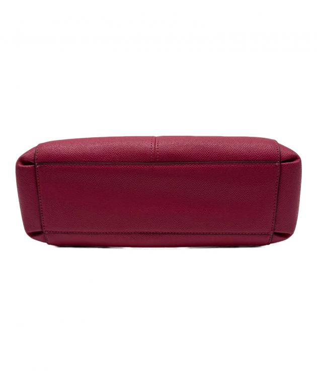 中古・古着通販】COACH (コーチ) 2WAYショルダーバッグ ショッキング
