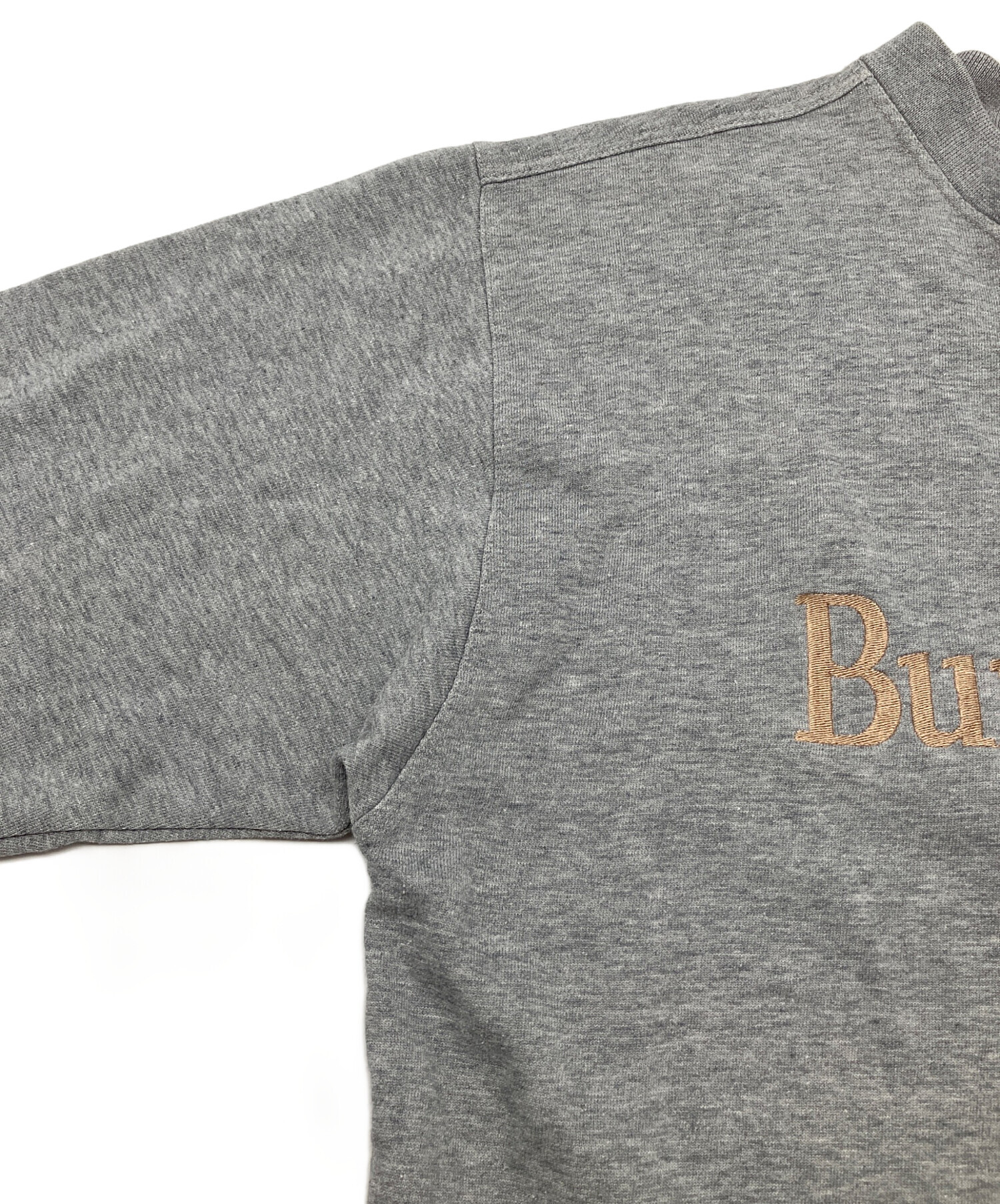 中古・古着通販】Burberry's (バーバリー) 90sロゴ刺繍スウェット 白