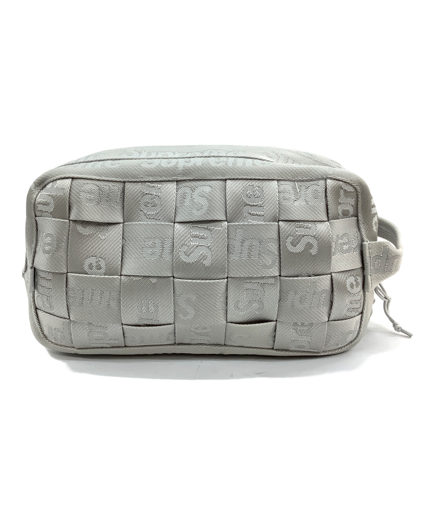 中古・古着通販】SUPREME (シュプリーム) WOVEN UTILITY BAG グレー