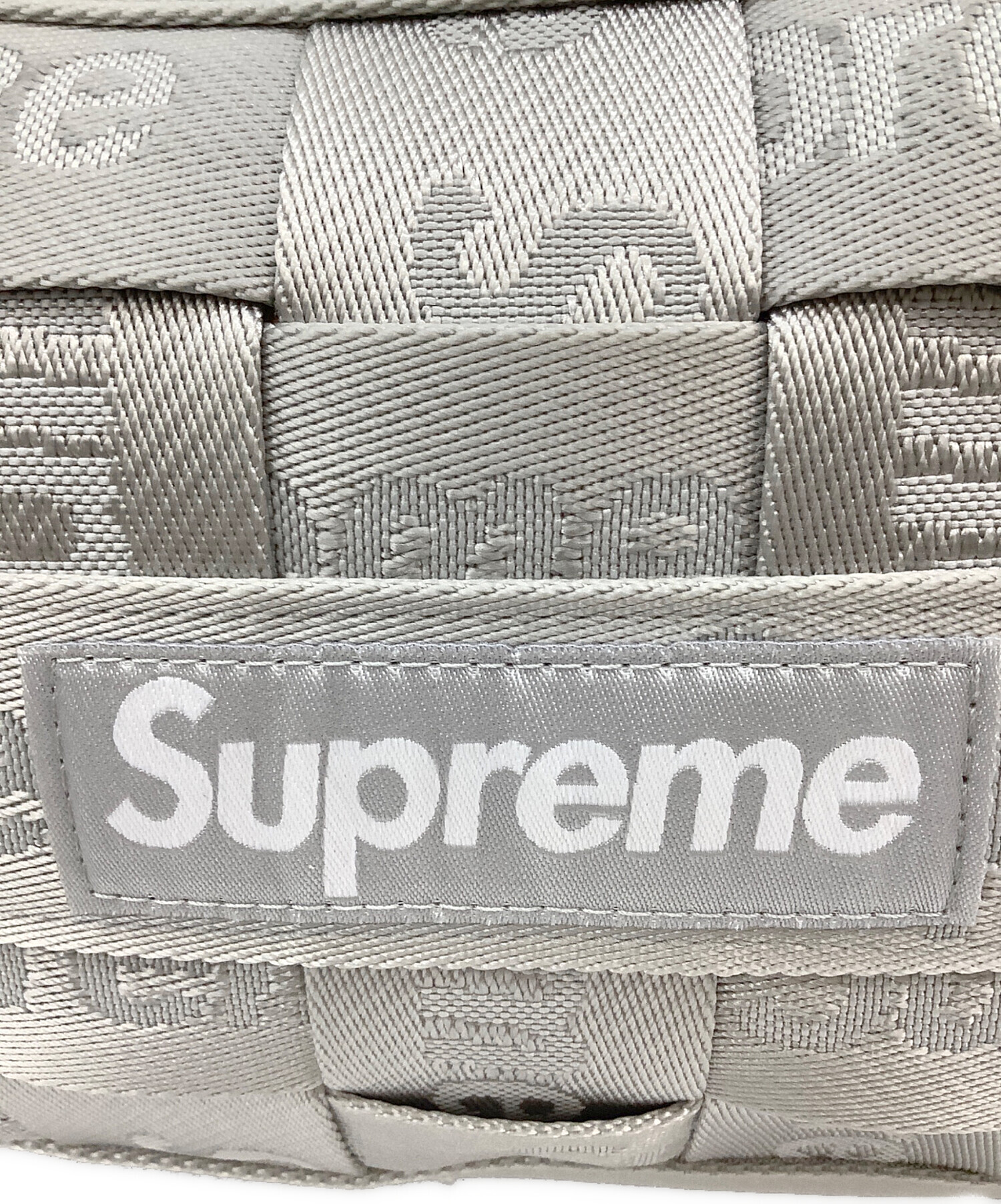 中古・古着通販】SUPREME (シュプリーム) WOVEN UTILITY BAG グレー