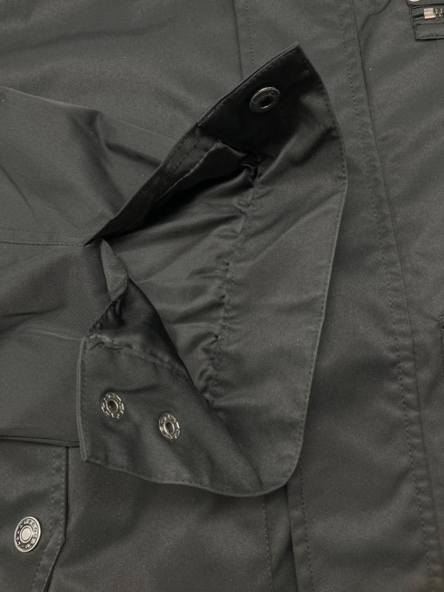 中古・古着通販】AAKAM (アーカム) High-Neck Button Jacket ブラック