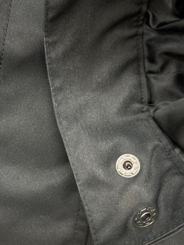 中古・古着通販】AAKAM (アーカム) High-Neck Button Jacket ブラック
