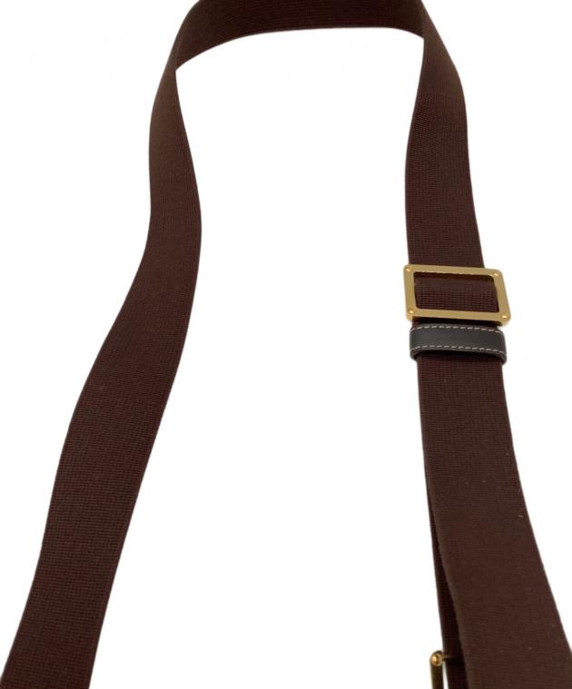中古・古着通販】LOEWE (ロエベ) アナグラムスエードショルダーバッグ