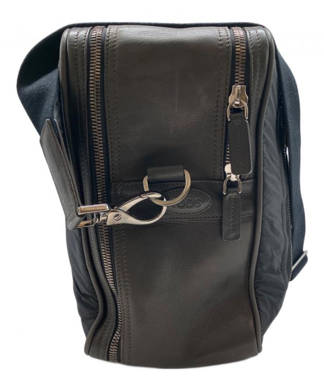 中古・古着通販】TOD'S (トッズ) ビジネスバッグ ブラック×ブラウン