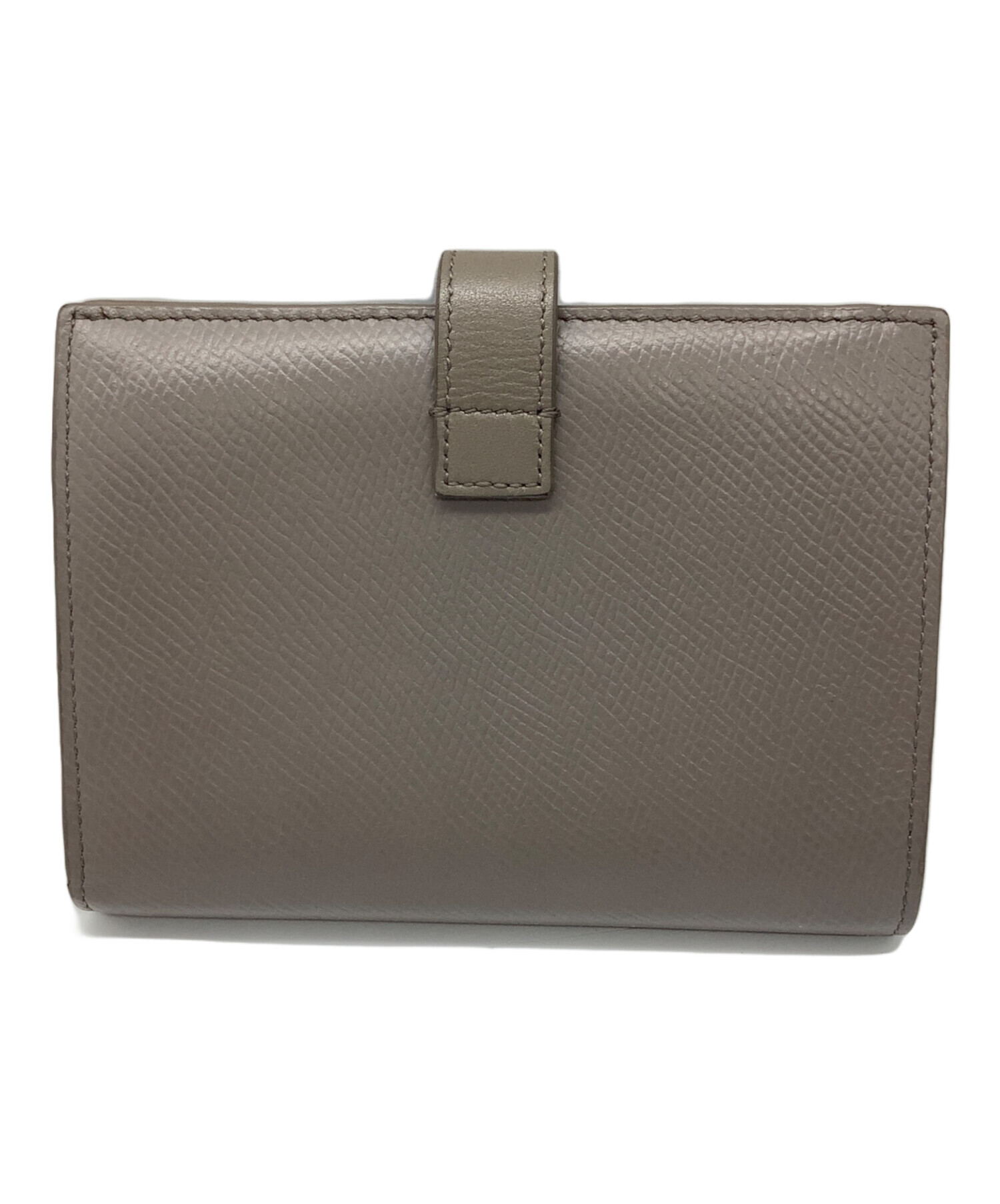 CELINE セリーヌ 財布・ケース  グレー 【古着】【中古】【送料無料】 中古・古着通販】CELINE (セリーヌ) ミディアムストラップウォレット
