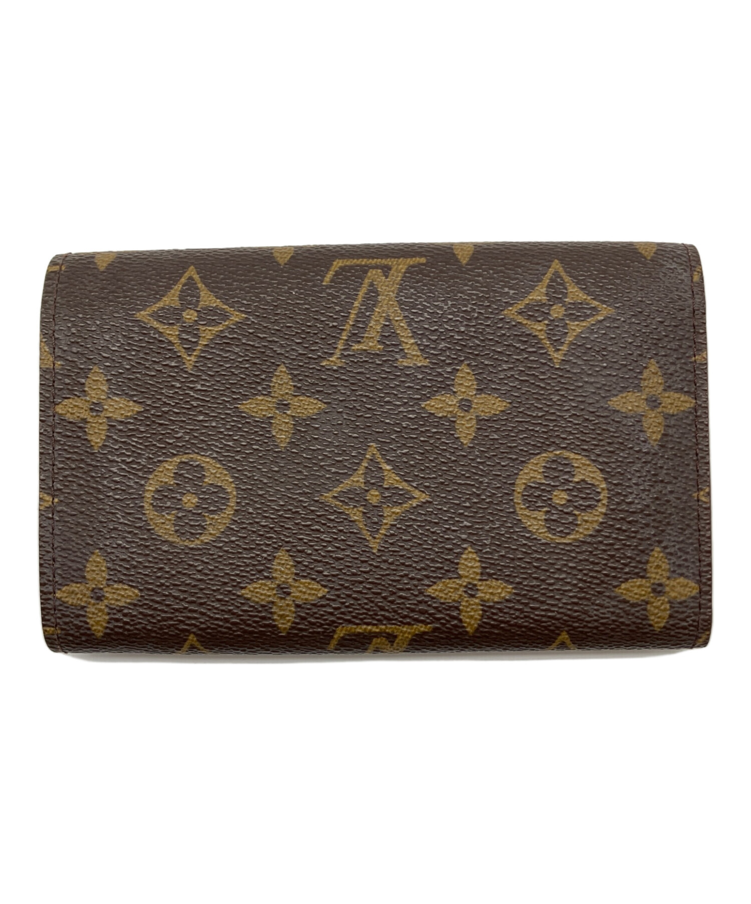 LOUIS VUITTON ルイヴィトン ポルトモネ トレゾール モノグラム 【公式