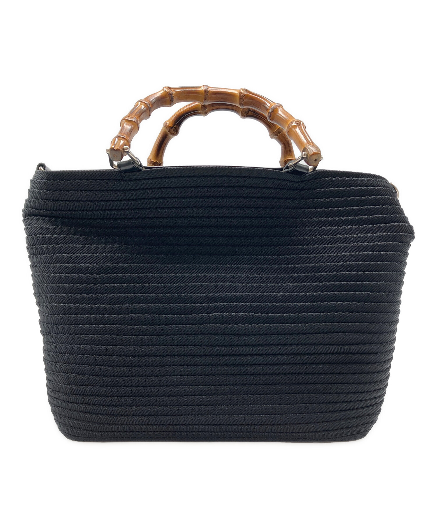 中古・古着通販】GUCCI (グッチ) バンブーハンドバッグ OLD GUCCI