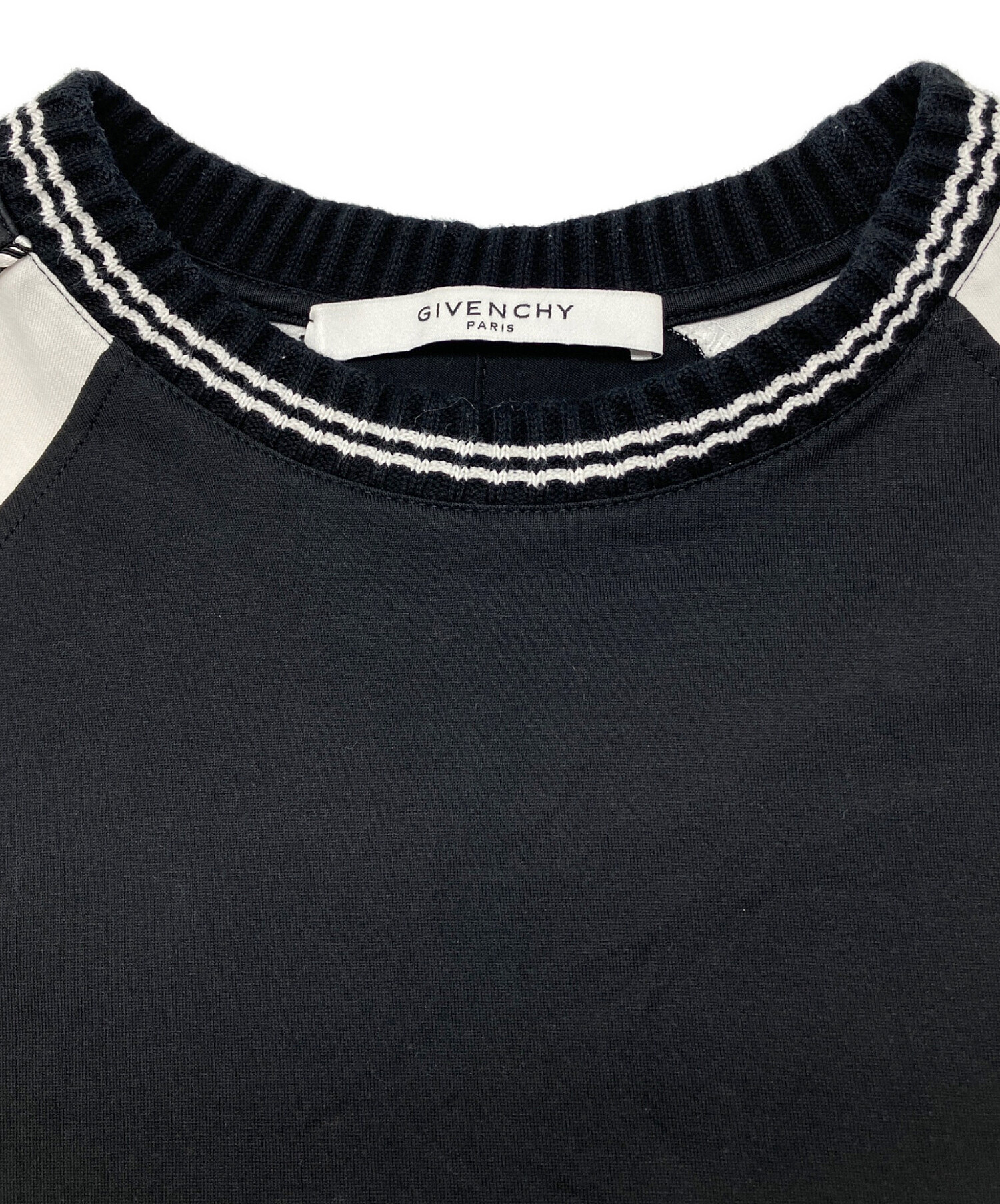 中古・古着通販】GIVENCHY (ジバンシィ) 半袖カットソー ブラック