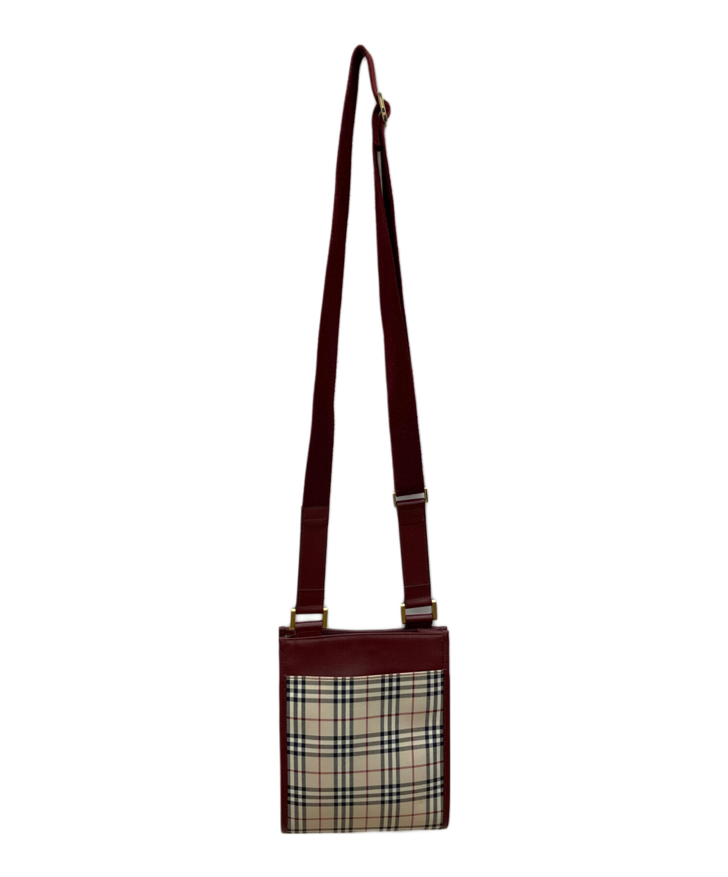 BURBERRY PRORSUM COLLECTION ショルダーバッグ  【古着】【中古】【送料無料】 中古・古着通販】BURBERRY (バーバリー) ショルダーバッグ ブラック