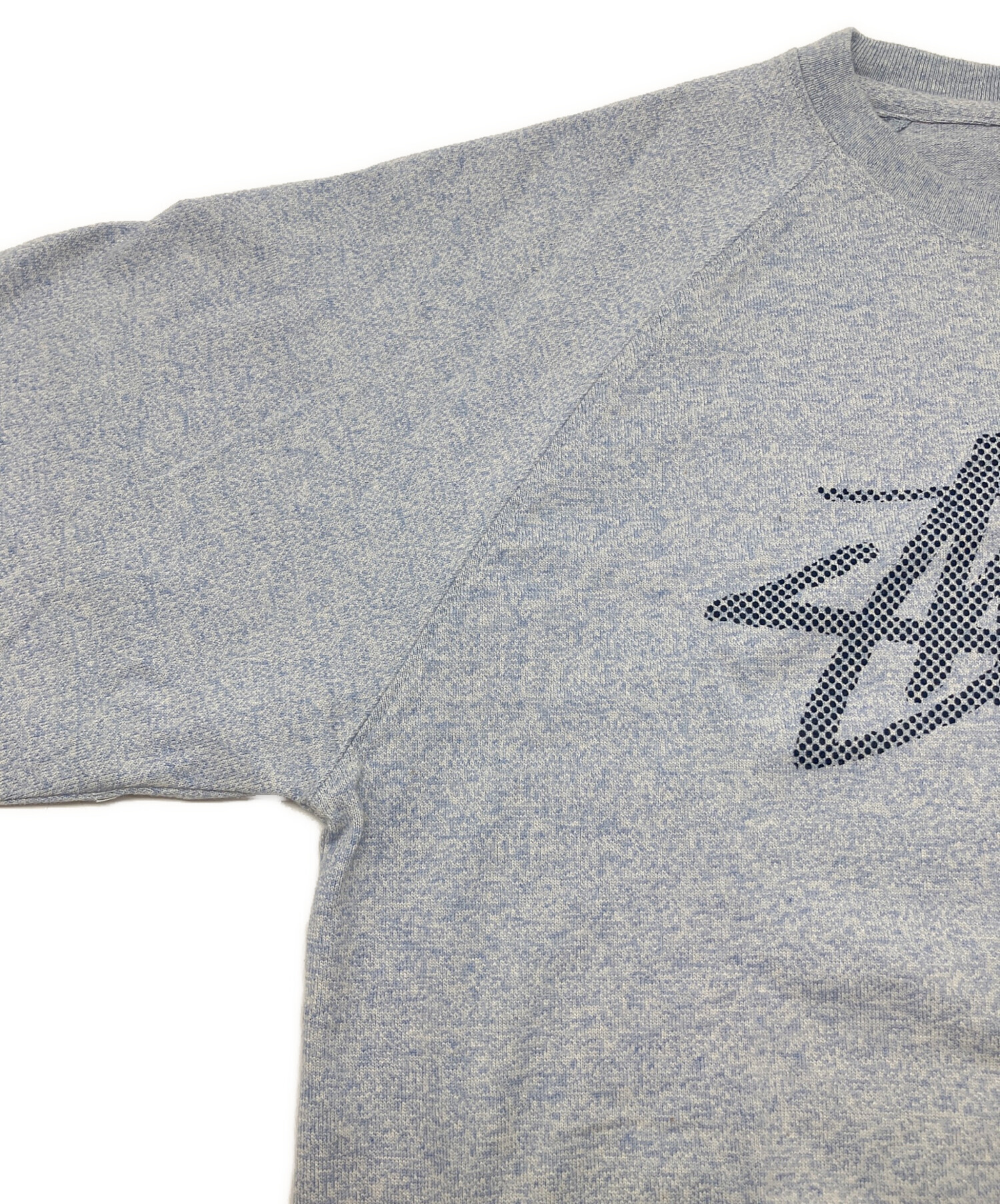 中古・古着通販】stussy (ステューシー) 長袖カットソー スカイブルー 