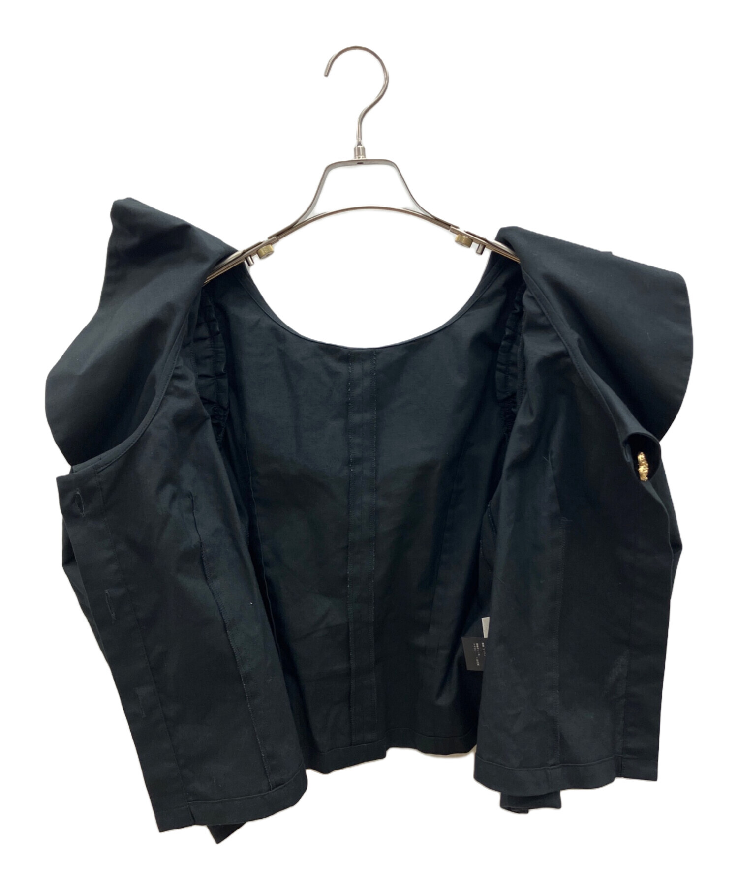 中古・古着通販】cygne (シーニュ) 長袖ブラウス ビッグカラー パワー 中古・古着通販】cygne (シーニュ) 長袖ブラウス ビッグカラー パワー