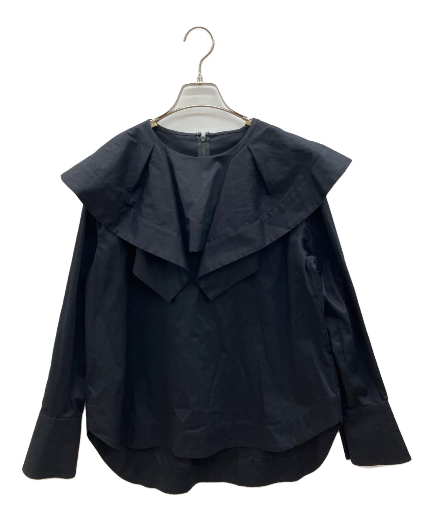 美品 cygne シーニュ フロントギャザー ブラウス F ブラック レディース 古着 中古 USED 美品 cygne シーニュ フロントギャザー ブラウス F ブラック