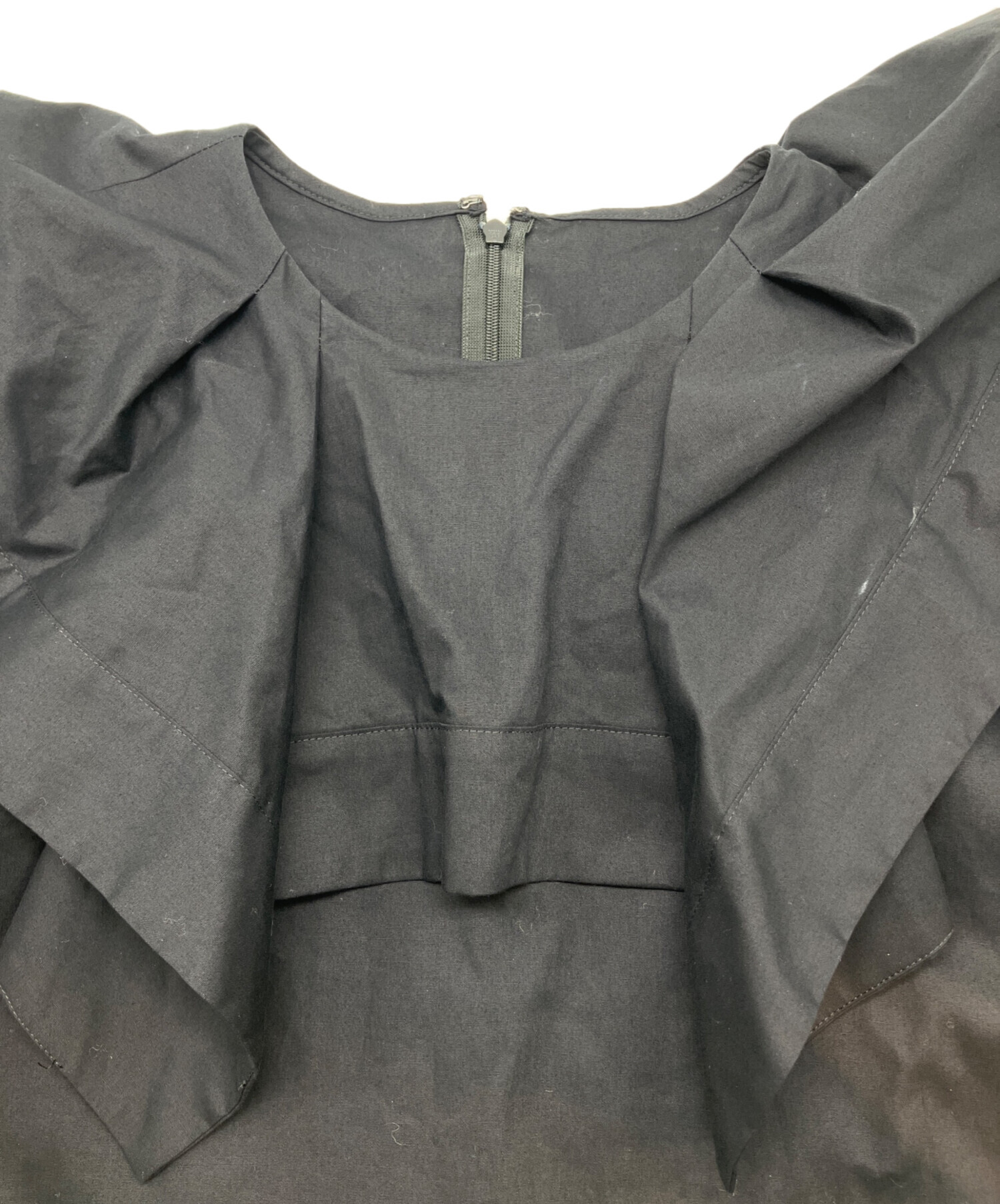 中古・古着通販】cygne (シーニュ) 長袖ブラウス ブラック サイズ:不明