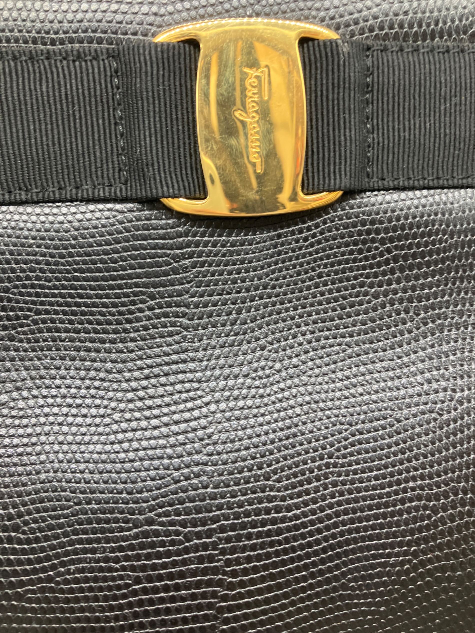 ✨美品✨Salvatore Ferragamo パーティバッグ　サークルハンドル 中古・古着通販】Salvatore Ferragamo (サルヴァトーレ フェラガモ
