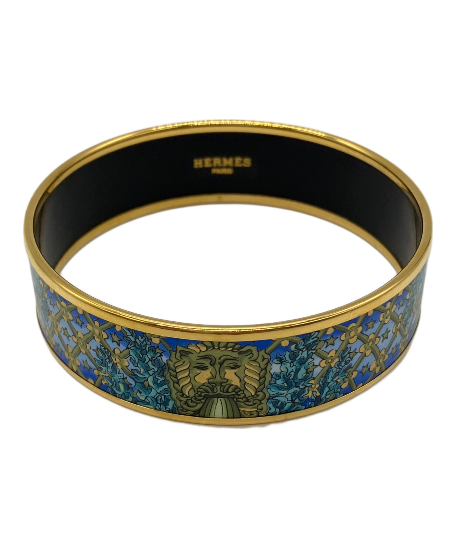 中古・古着通販】HERMES (エルメス) エマイユGM ブルー×グリーン