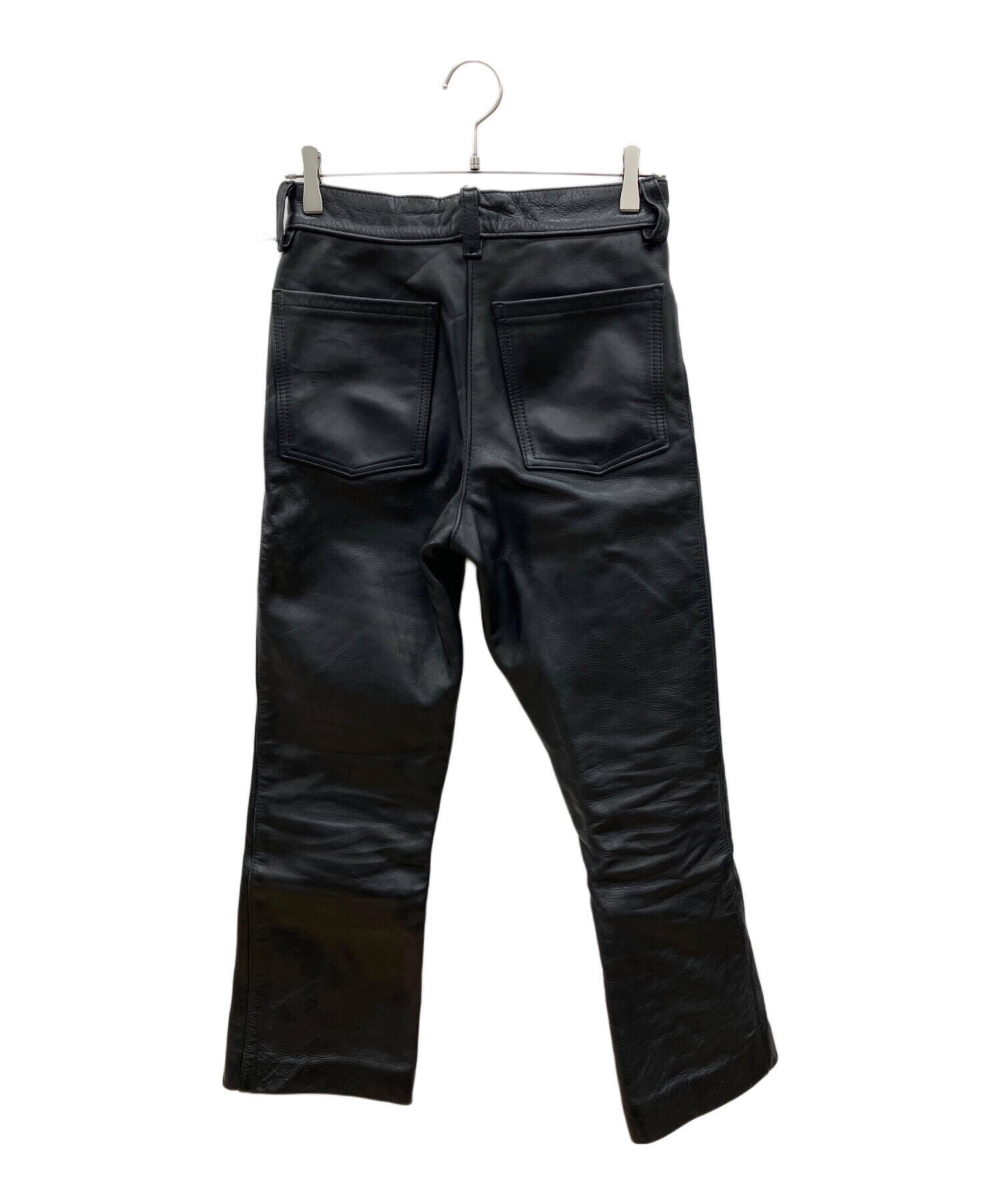 vanson レザーパンツ　29 茶色　中古品 中古・古着通販】VANSON (バンソン) レザーパンツ ブラック サイズ:29