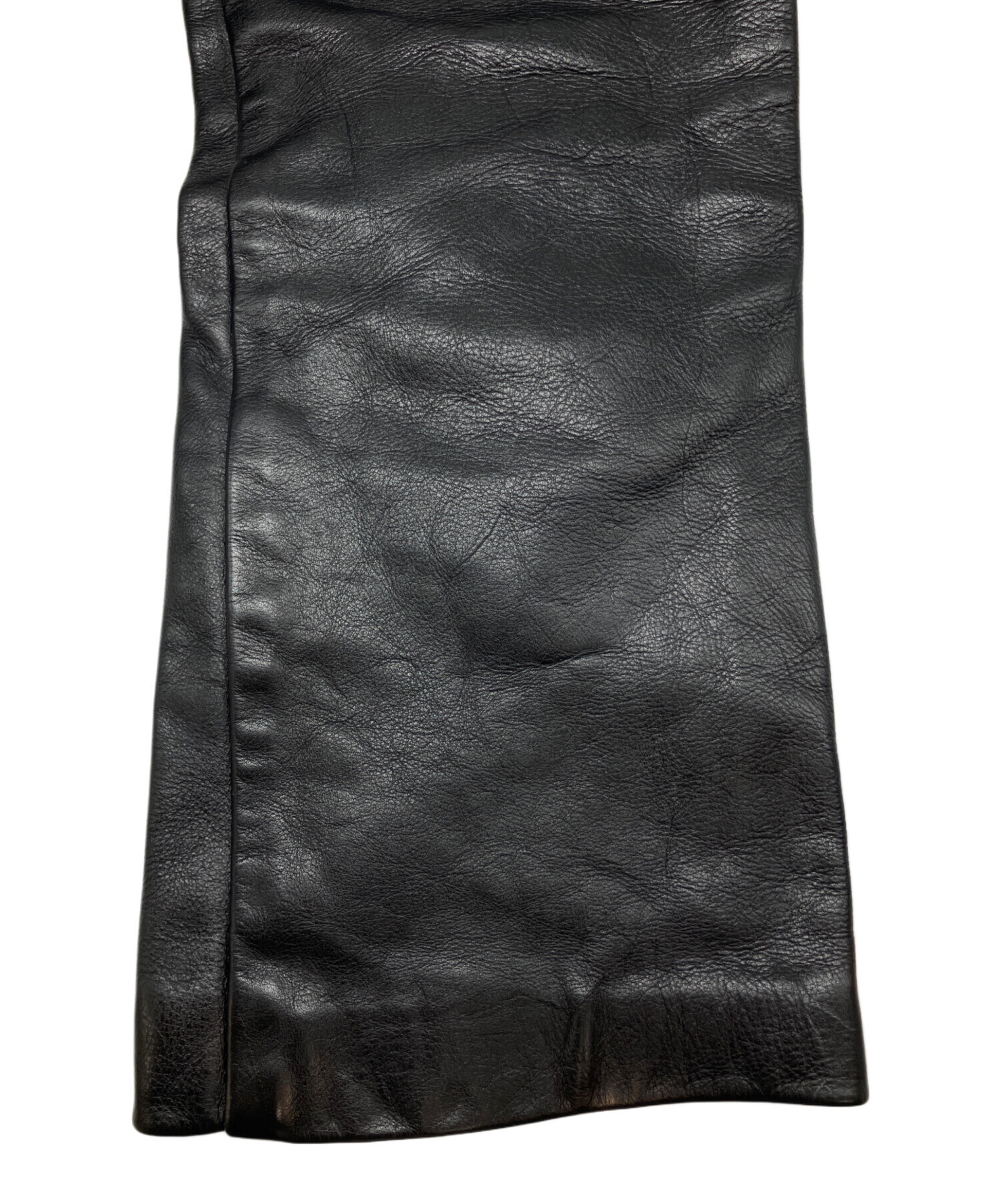 VANSON レザーパンツ 30〜31インチ　90年代 中古・古着通販】VANSON (バンソン) レザーパンツ ブラック サイズ:30