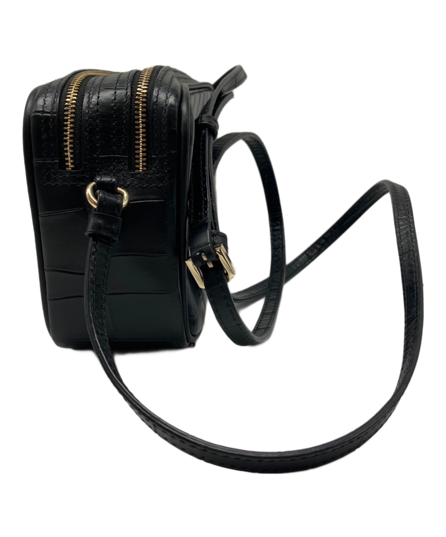 フルラ未使用バック 中古・古着通販】FURLA (フルラ) ショルダーバッグ ブラック｜ブランド