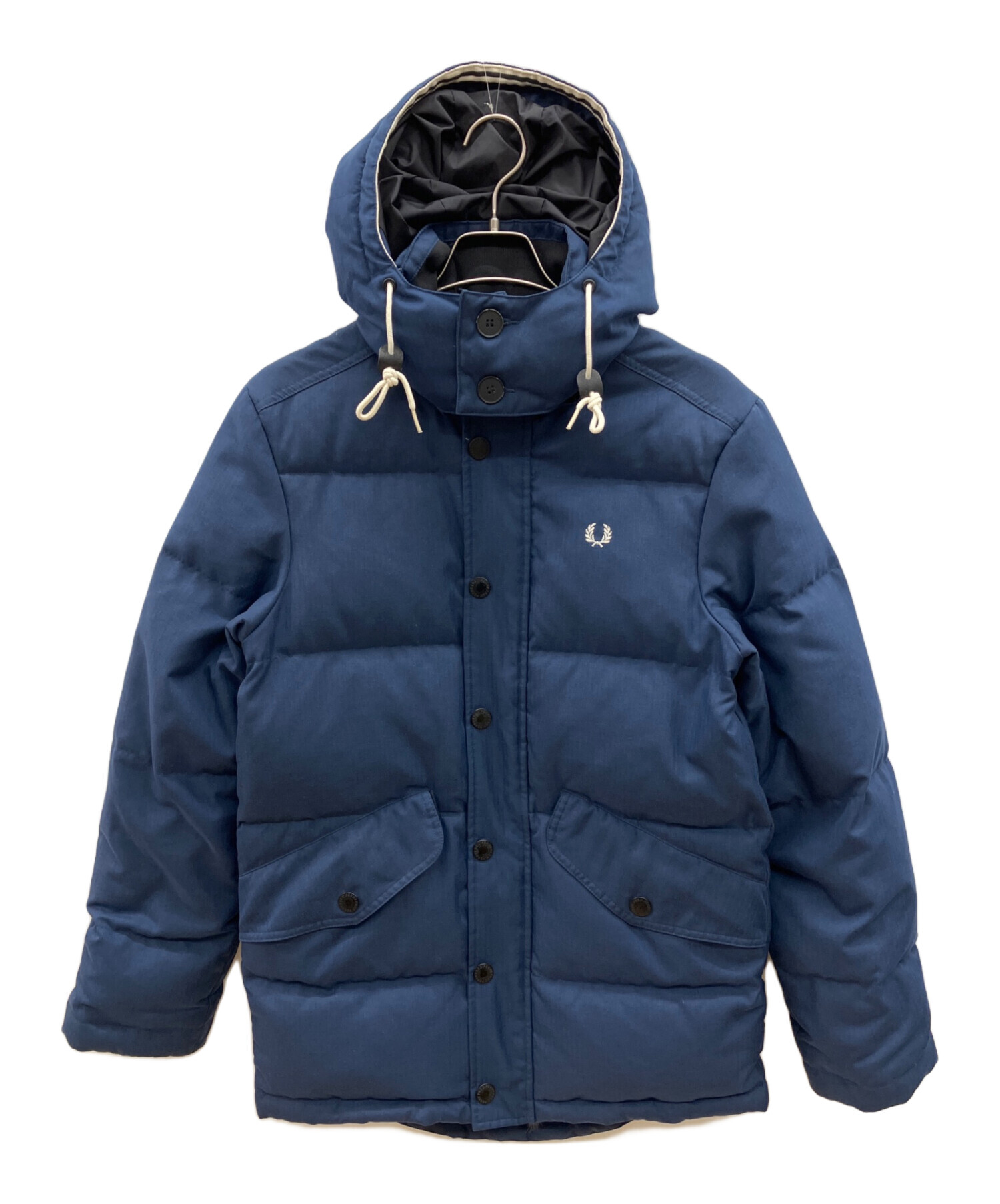 最終値下げ‼︎ FRED PERRY ダウン 中古・古着通販】FRED PERRY (フレッドペリー) ダウンジャケット