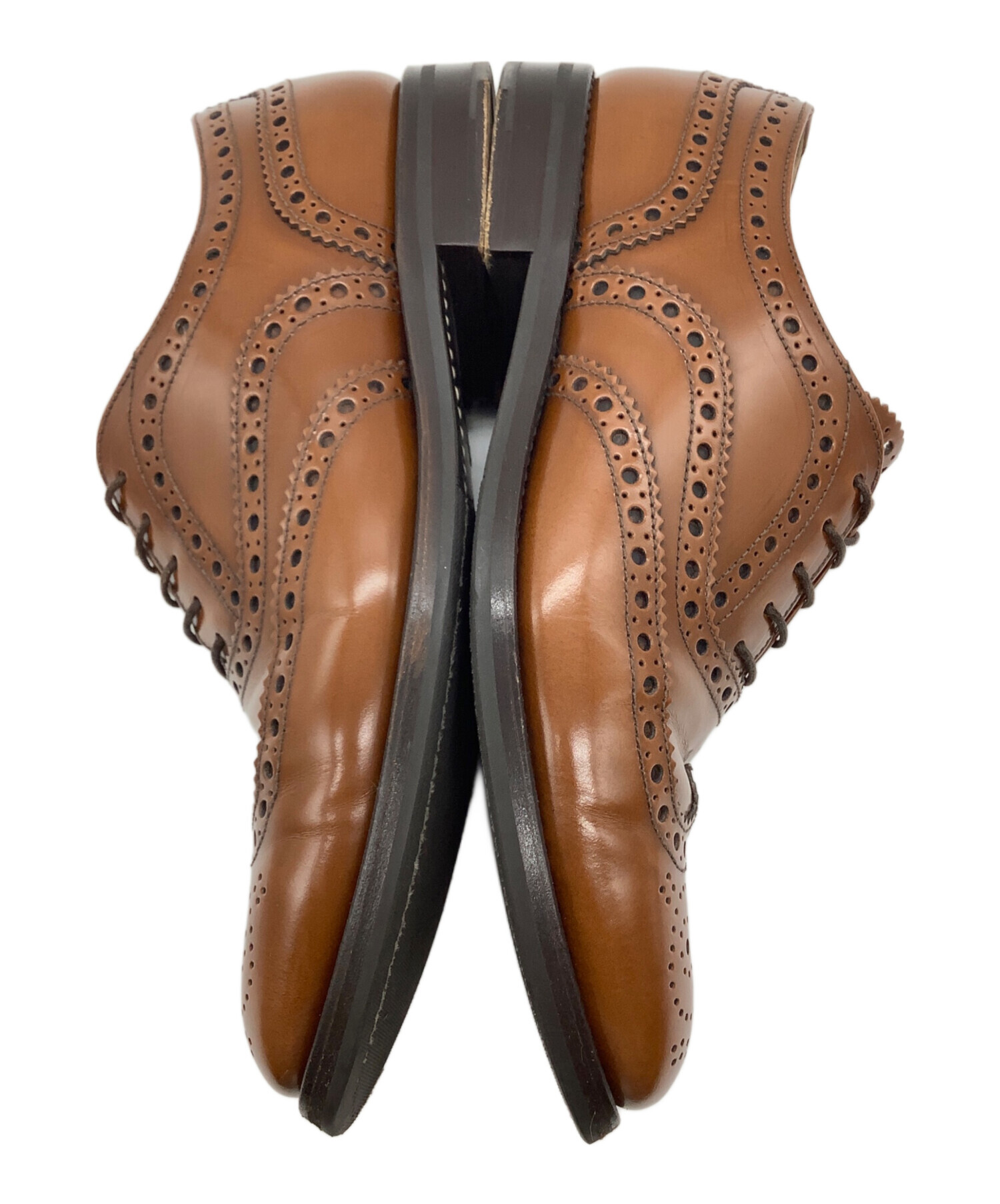 Church's（チャーチ）ブラウンウィングチップ26.5cm 中古・古着通販】CHURCH'S (チャーチ) ウィングチップシューズ