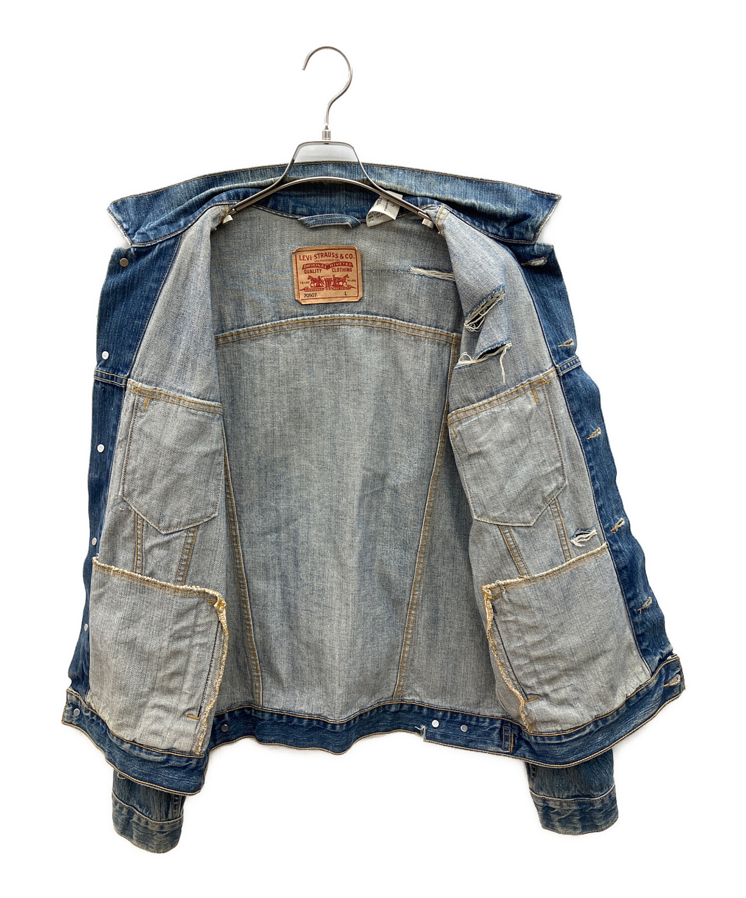 中古・古着通販】LEVI'S (リーバイス) 70507デニムジャケット