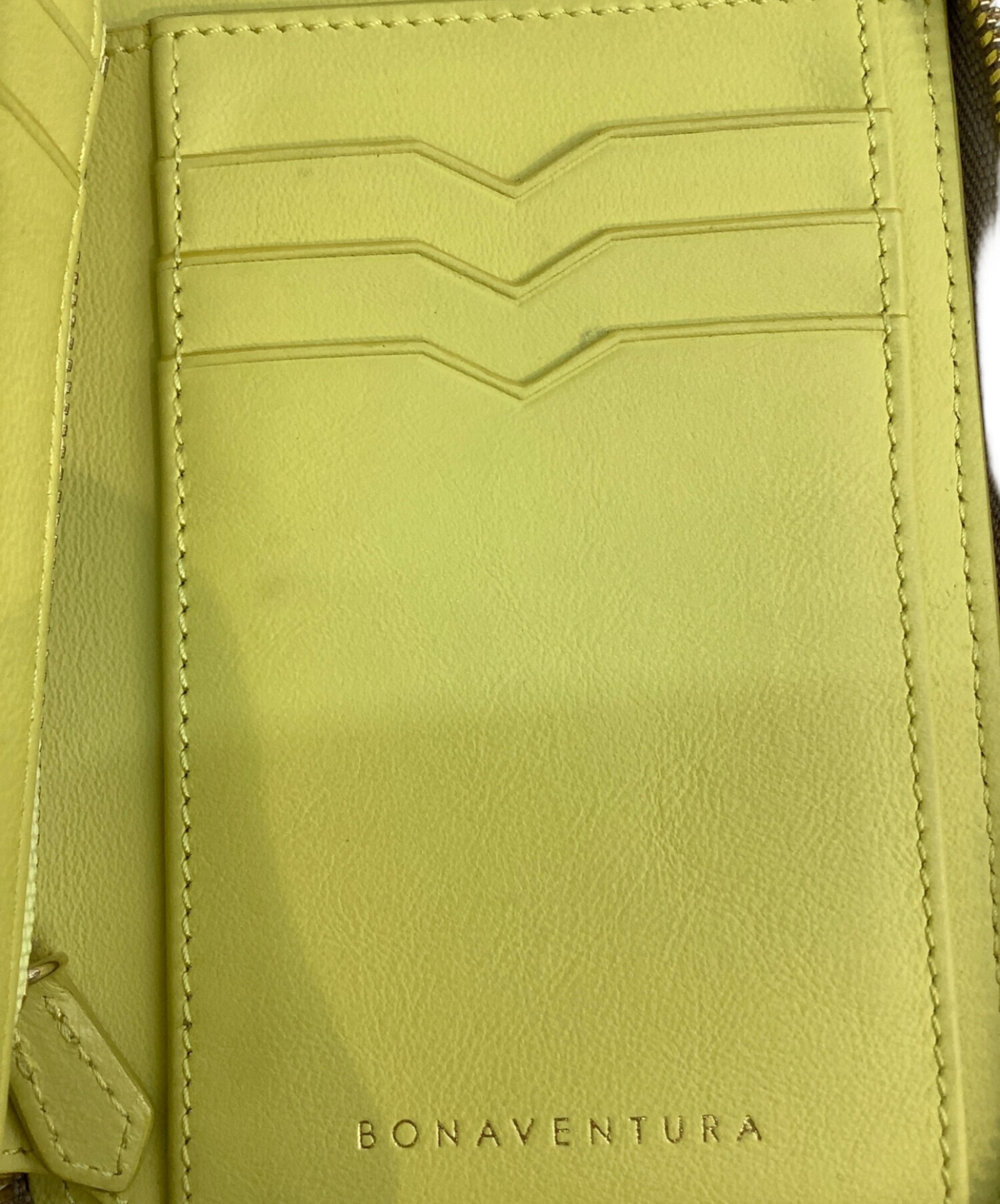 中古・古着通販】bonaventura (ボナベンチュラ) 二つ折り財布 モカ