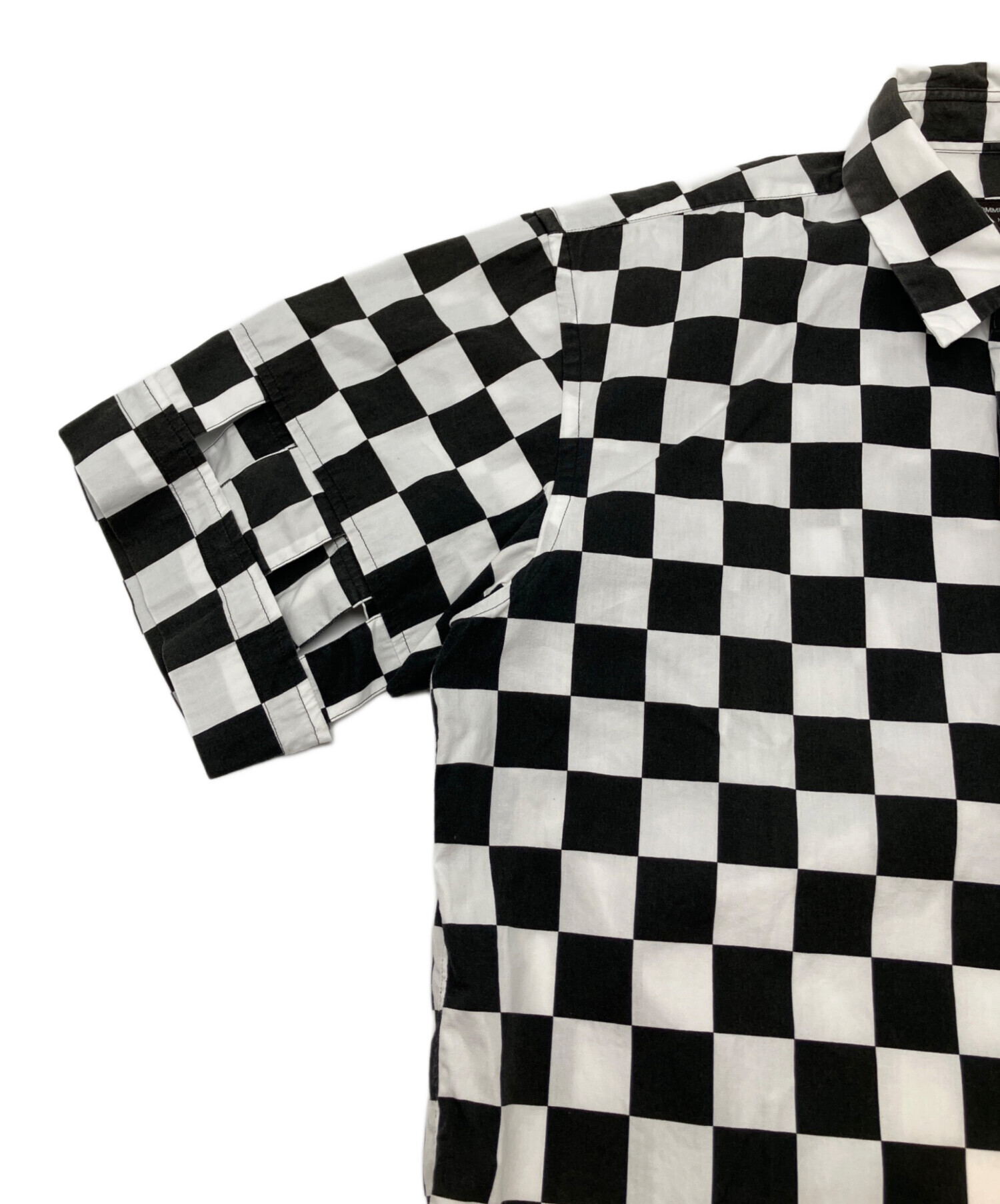 COMME des GARÇONS HOMME PLUS チェッカーフラグシャツ 中古・古着通販】COMME des GARCONS HOMME PLUS (コムデギャルソンオム