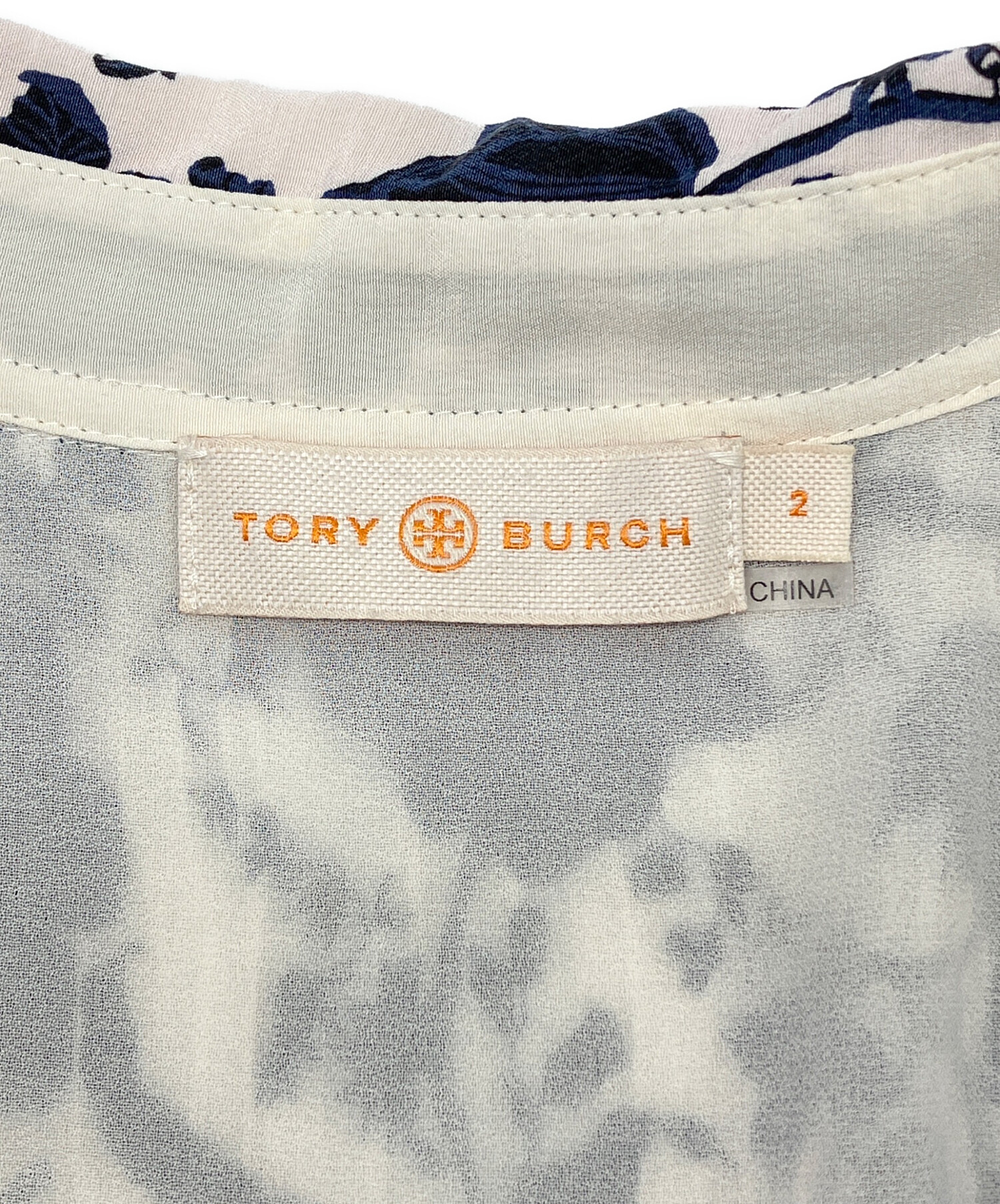 中古・古着通販】TORY BURCH (トリーバーチ) チュニック ネイビー