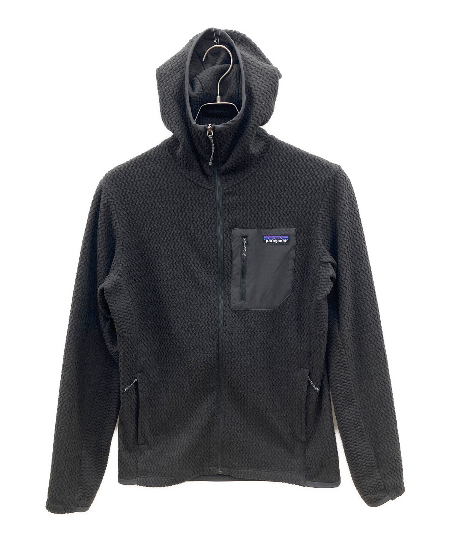 古着 patagonia パタゴニア 長袖 ジップパーカー S 黒 アウトドア レディース patagonia（パタゴニア） 長袖 ニット ジップパーカー L ブラック