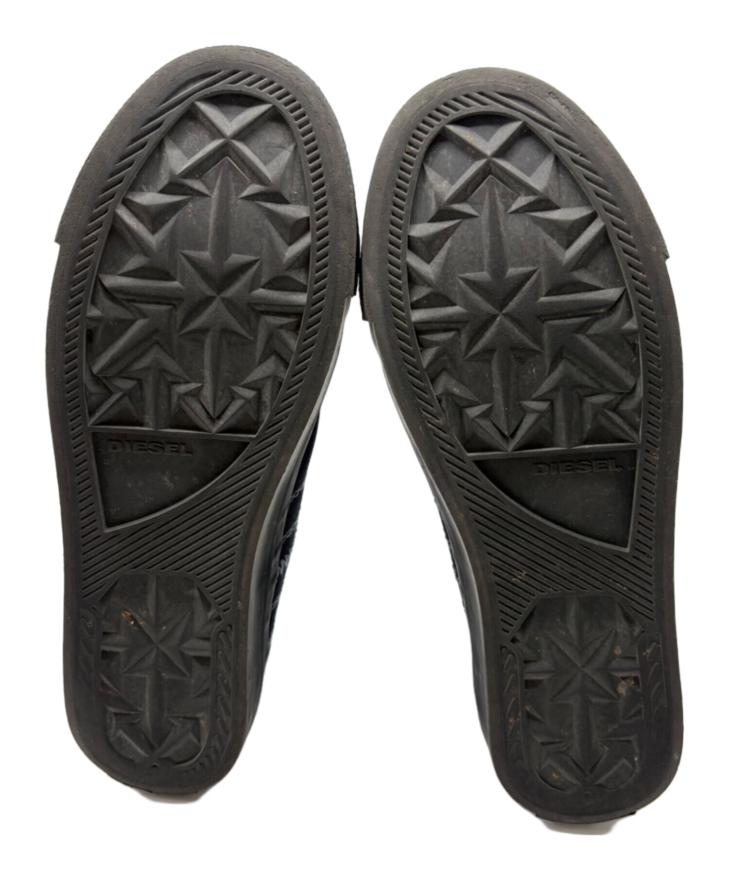 中古・古着通販】DIESEL (ディーゼル) ハイカットスニーカー ブラック 