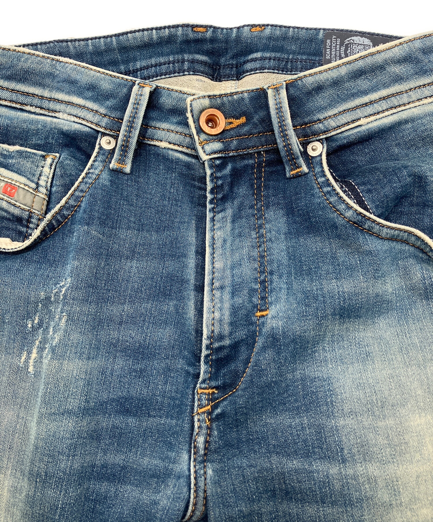 中古・古着通販】DIESEL (ディーゼル) デニムパンツ インディゴ サイズ