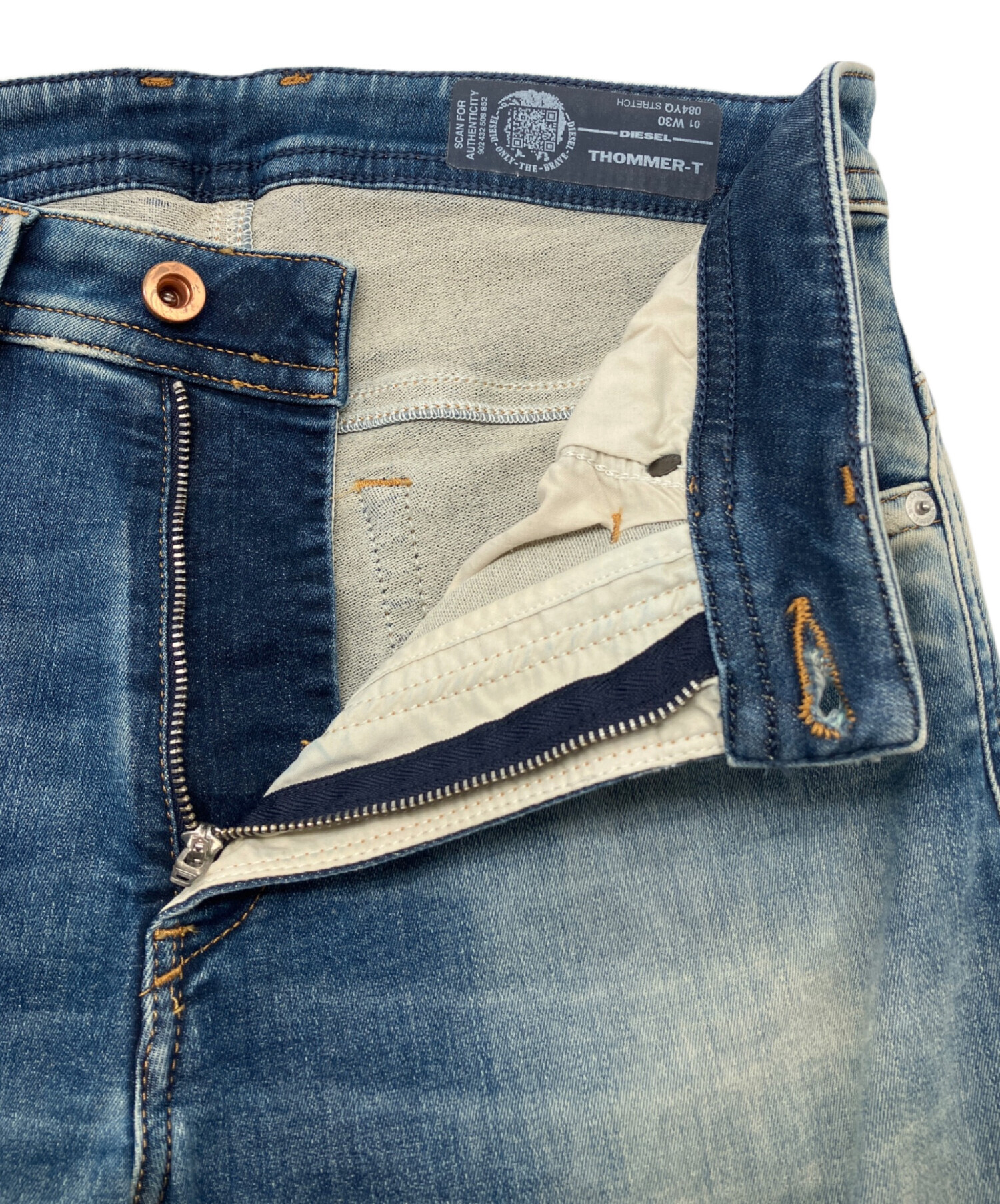 中古・古着通販】DIESEL (ディーゼル) デニムパンツ インディゴ サイズ