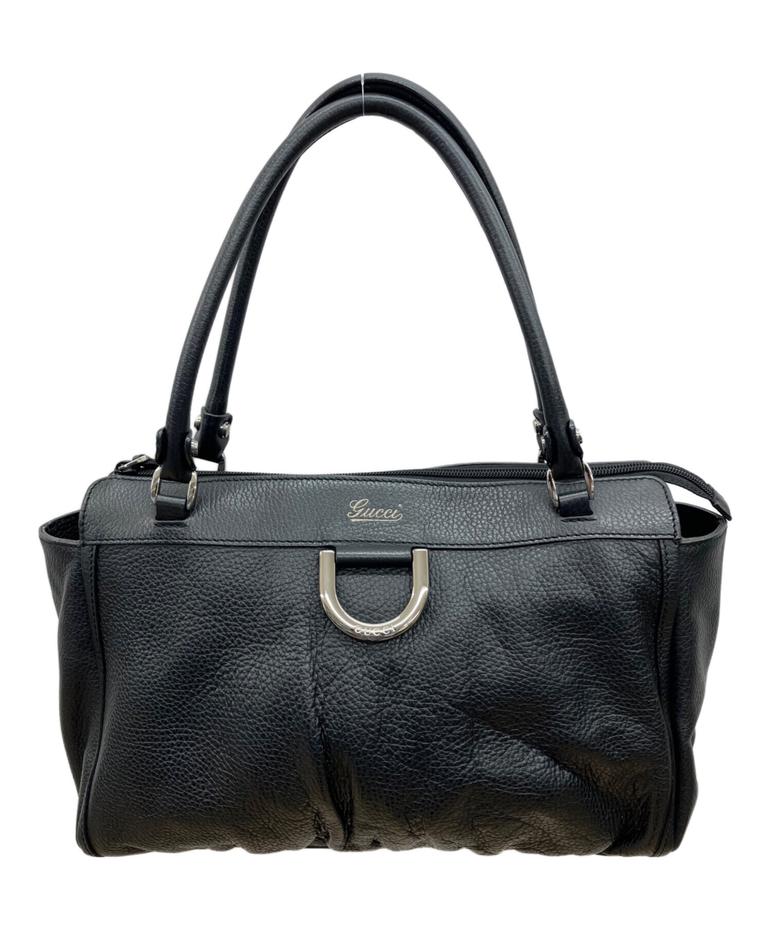 美品♪グッチ　アビー　バッグ 中古・古着通販】GUCCI (グッチ) アビーDリングトートバッグ ブラック