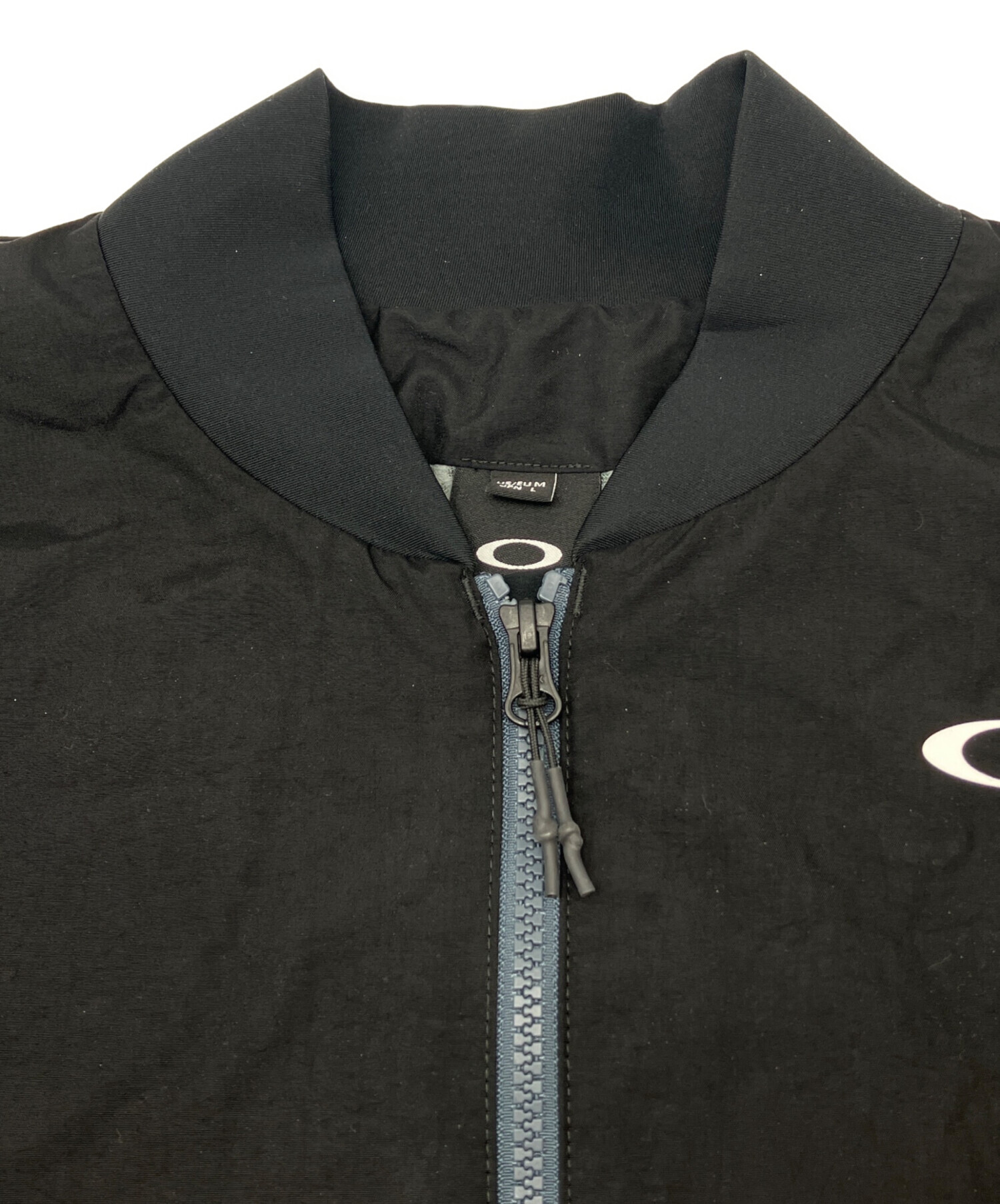 中古・古着通販】OAKLEY (オークリー) ジップブルゾン ブラック×ライト