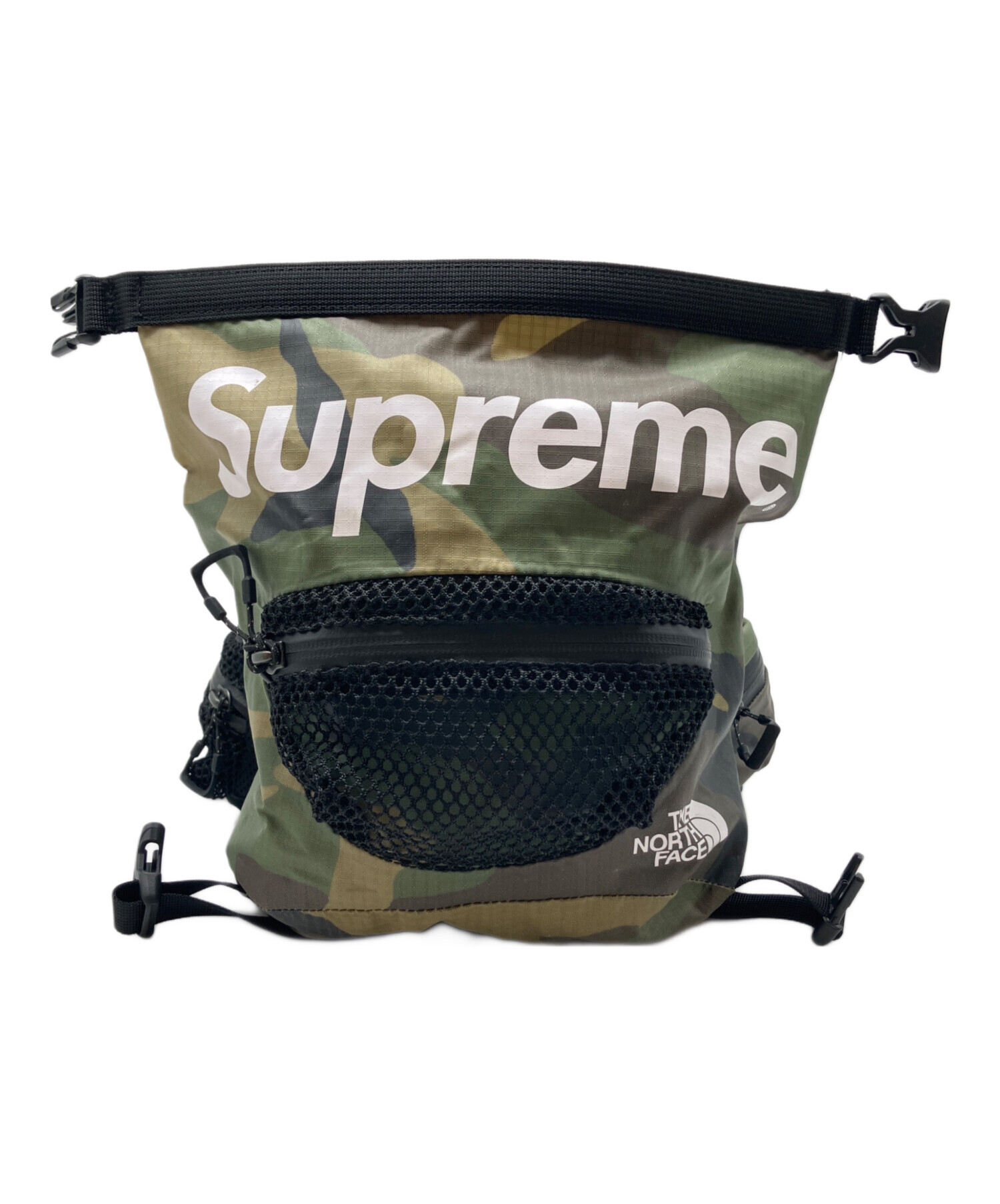 【稀少】 シュプリーム ザノースフェイス ボディバッグ ウェストバッグ グリーン 中古・古着通販】THE NORTH FACE SUPREME (シュプリーム) ウエスト