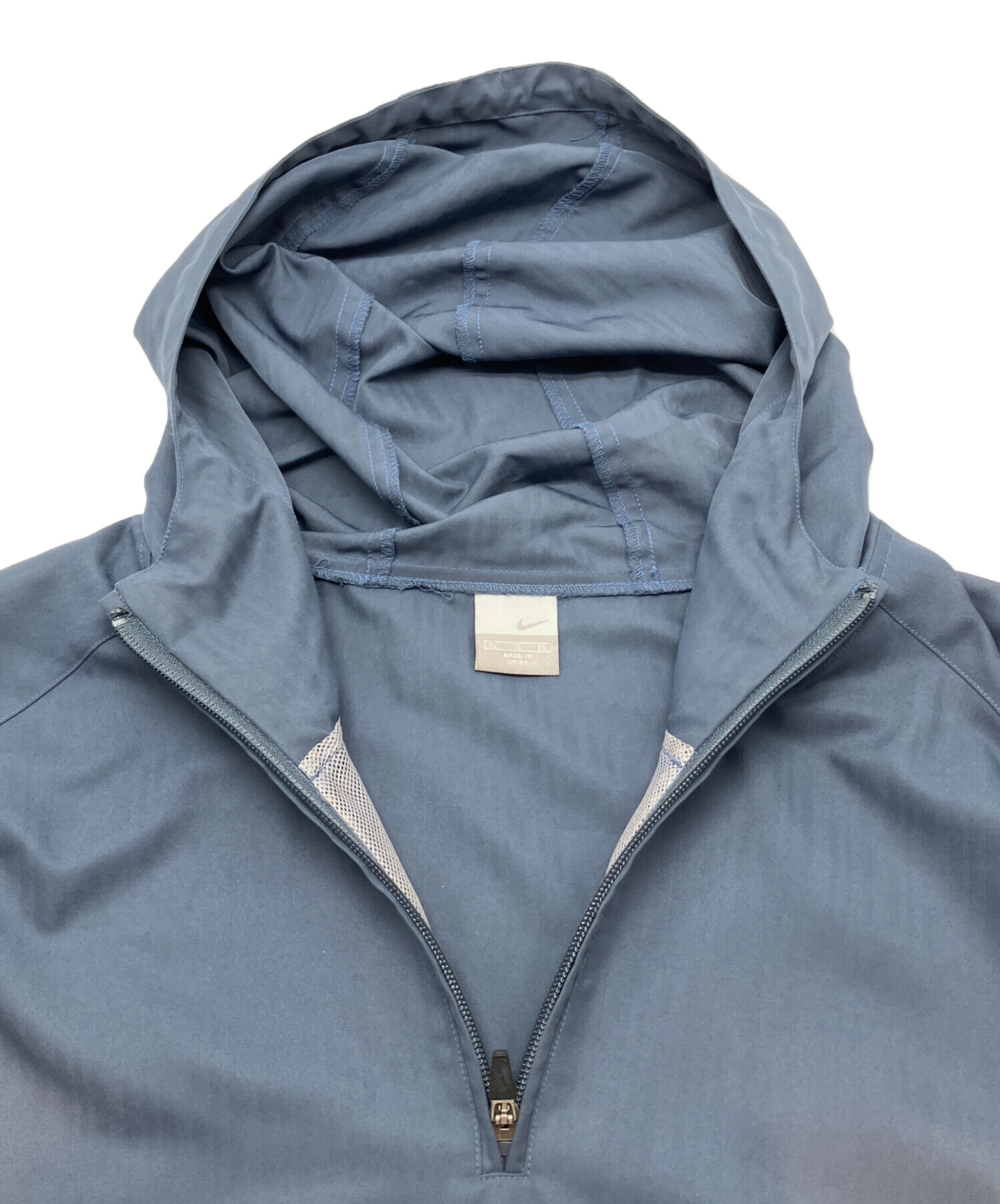 中古・古着通販】NIKE (ナイキ) 00sアノラックパーカー 古着 ブルー