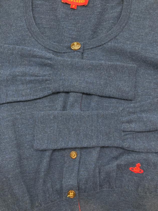 Vivienne Westwood REDLABEL カーディガン ネイビー 中古・古着通販】Vivienne Westwood RED LABEL (ヴィヴィアンウエスト