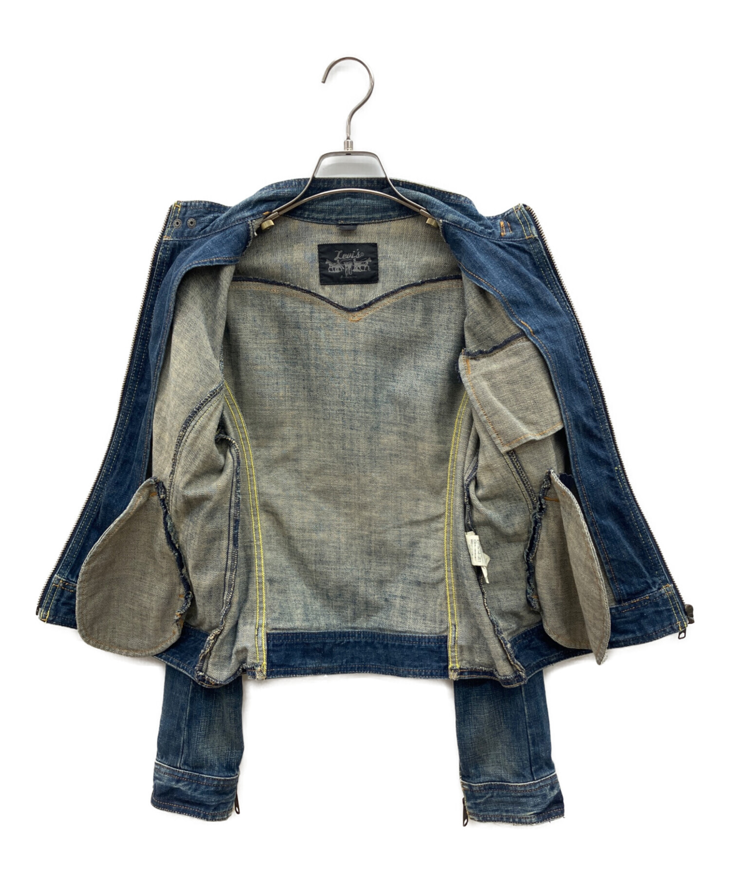 中古・古着通販】LEVI'S (リーバイス) ジップデニムジャケット Y2K