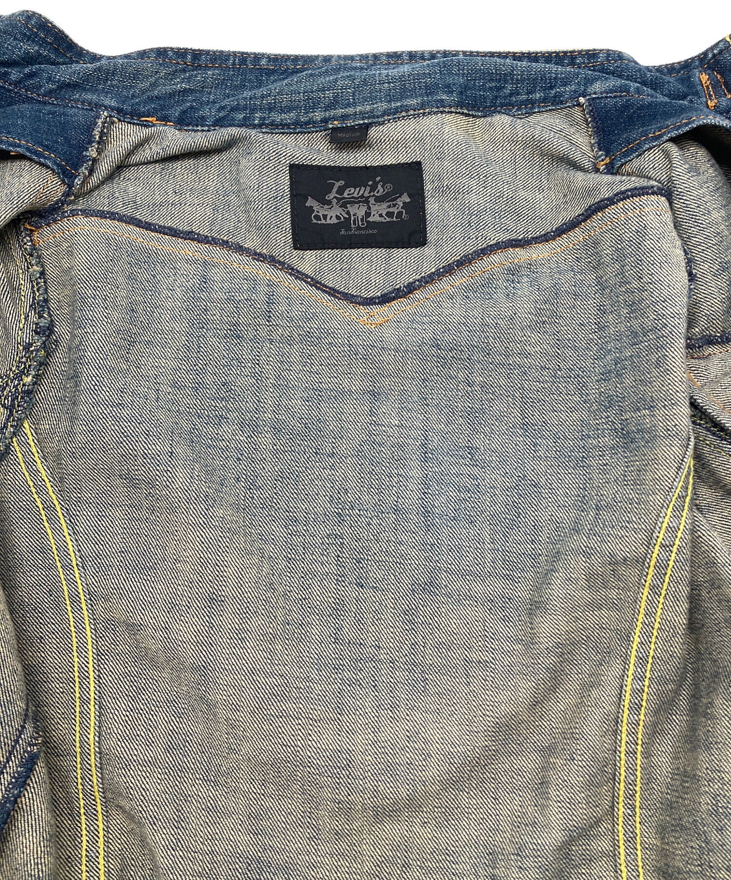 中古・古着通販】LEVI'S (リーバイス) ジップデニムジャケット Y2K