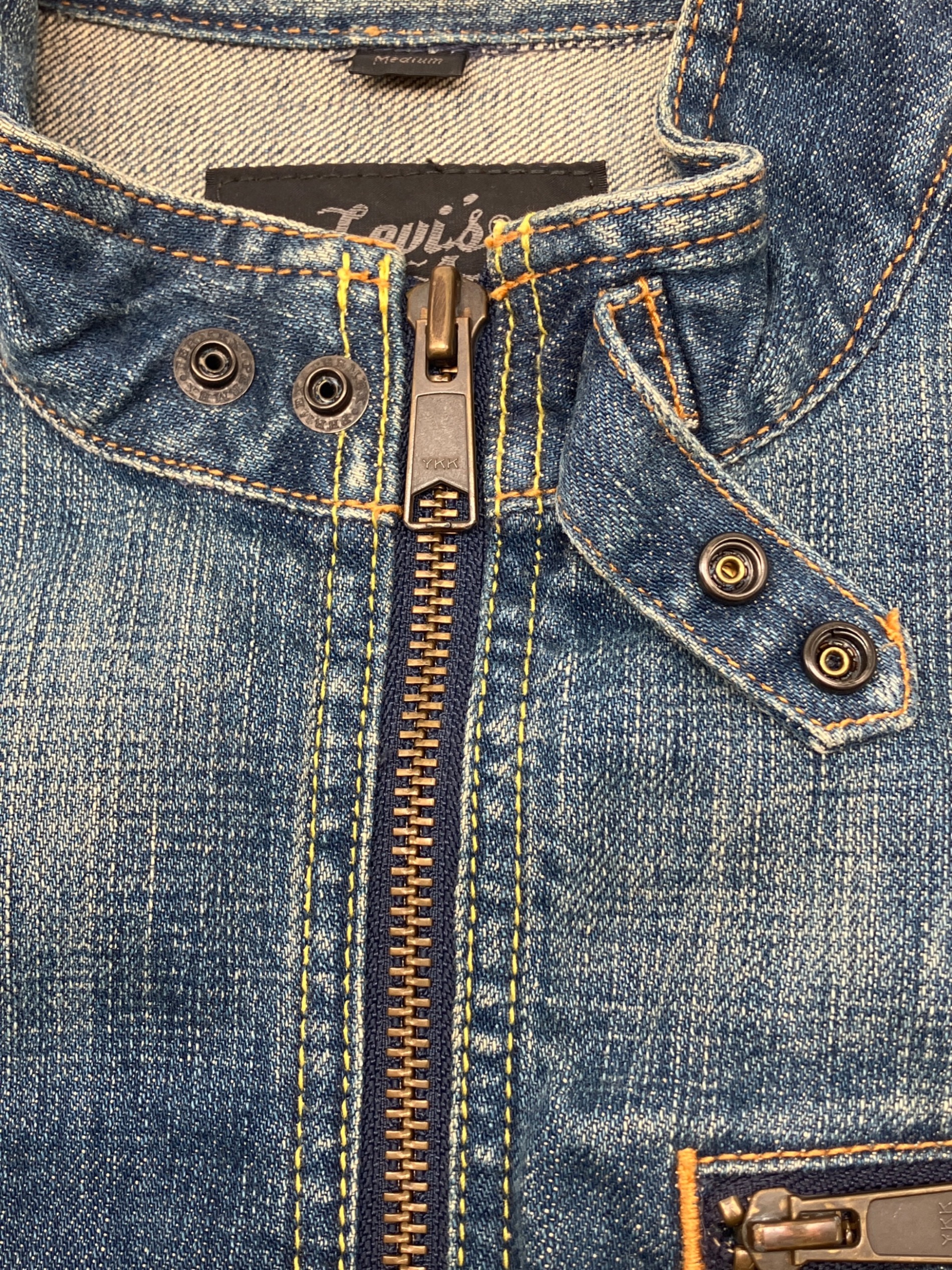 中古・古着通販】LEVI'S (リーバイス) ジップデニムジャケット Y2K