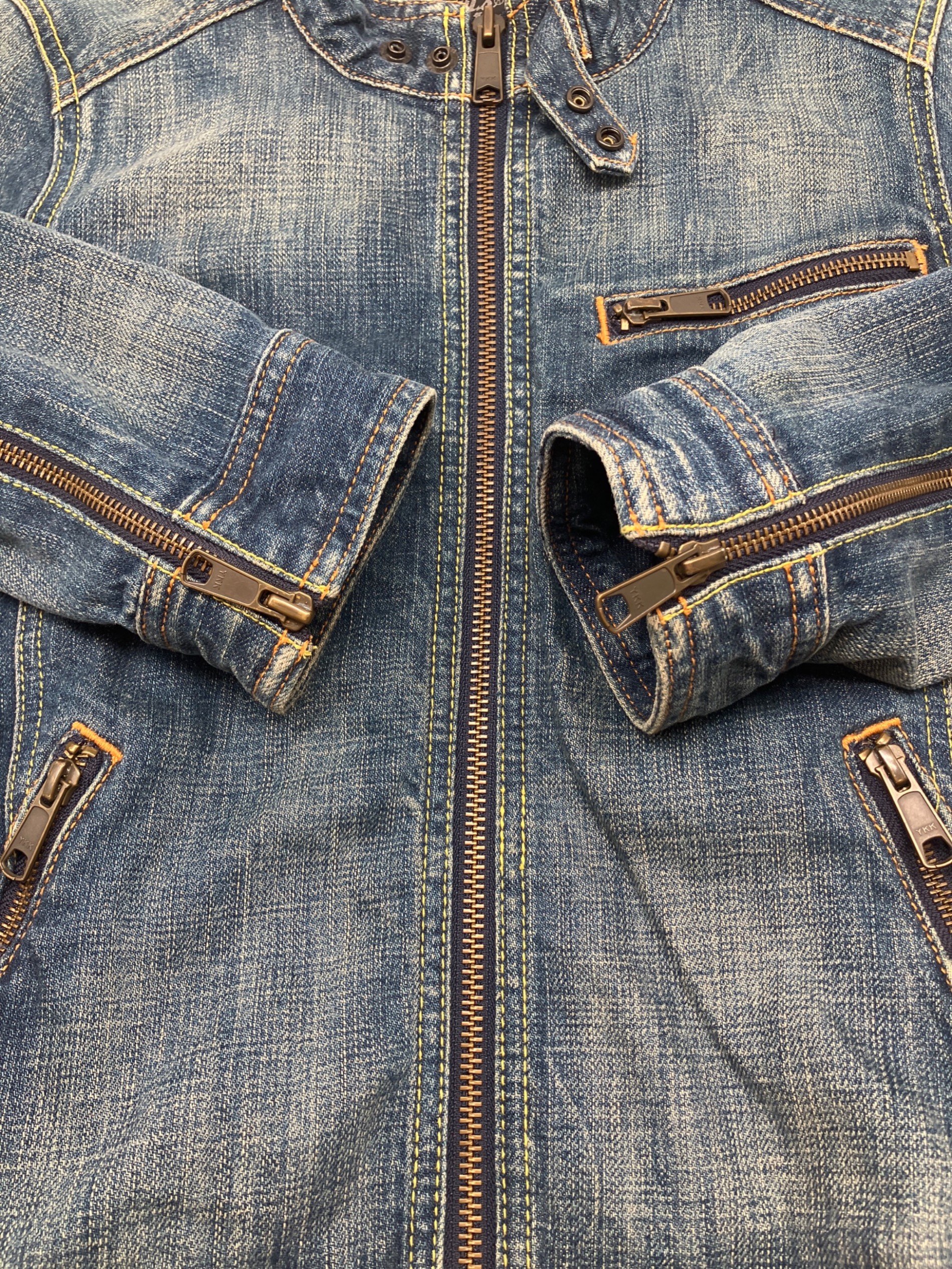 中古・古着通販】LEVI'S (リーバイス) ジップデニムジャケット Y2K