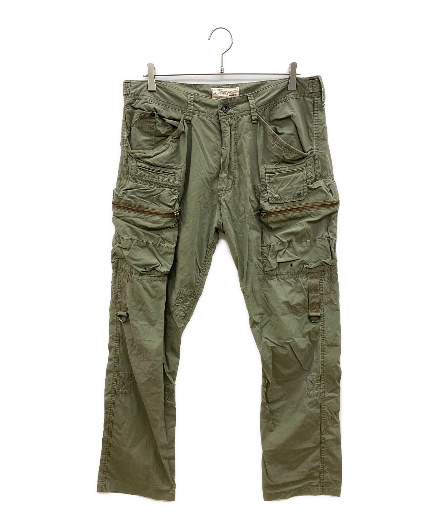 AVIREXパラシュートパンツ 中古・古着通販】AVIREX (アヴィレックス) パラシュートパンツ