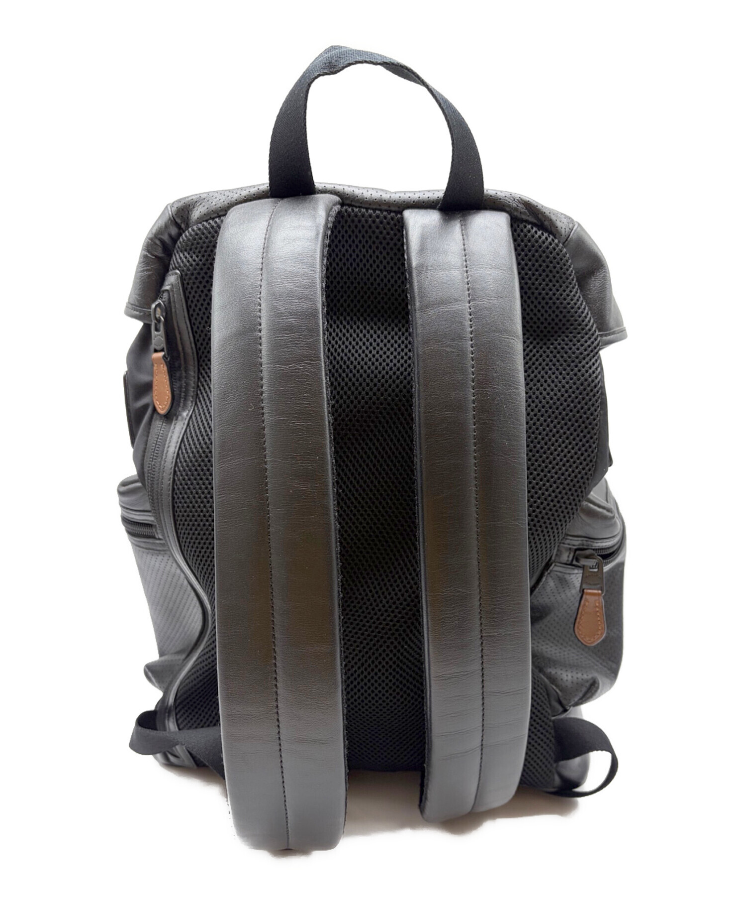 中古・古着通販】COACH (コーチ) バックパック ブラック×ブラウン